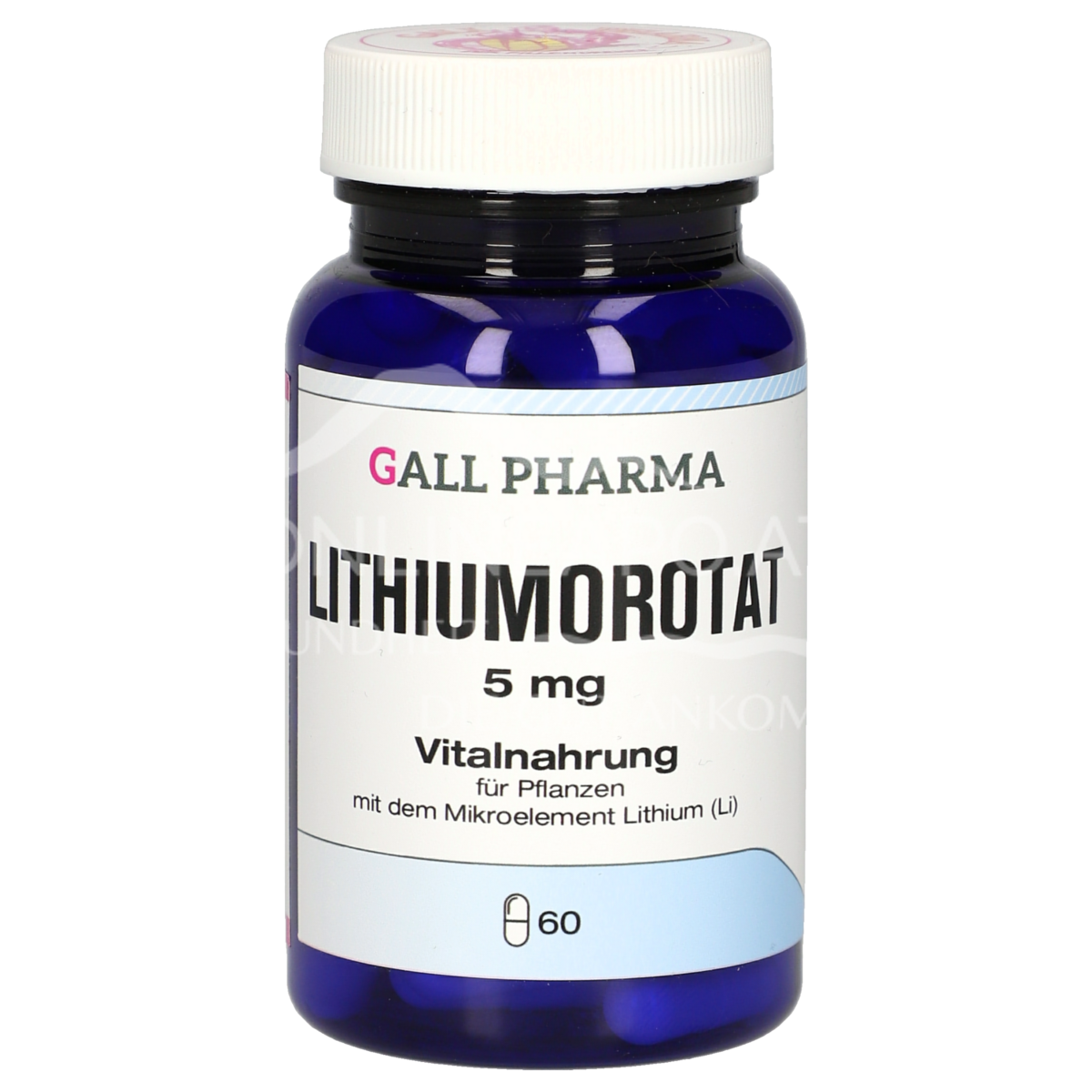 Gall Pharma Lithiumorotat 5 mg Kapseln