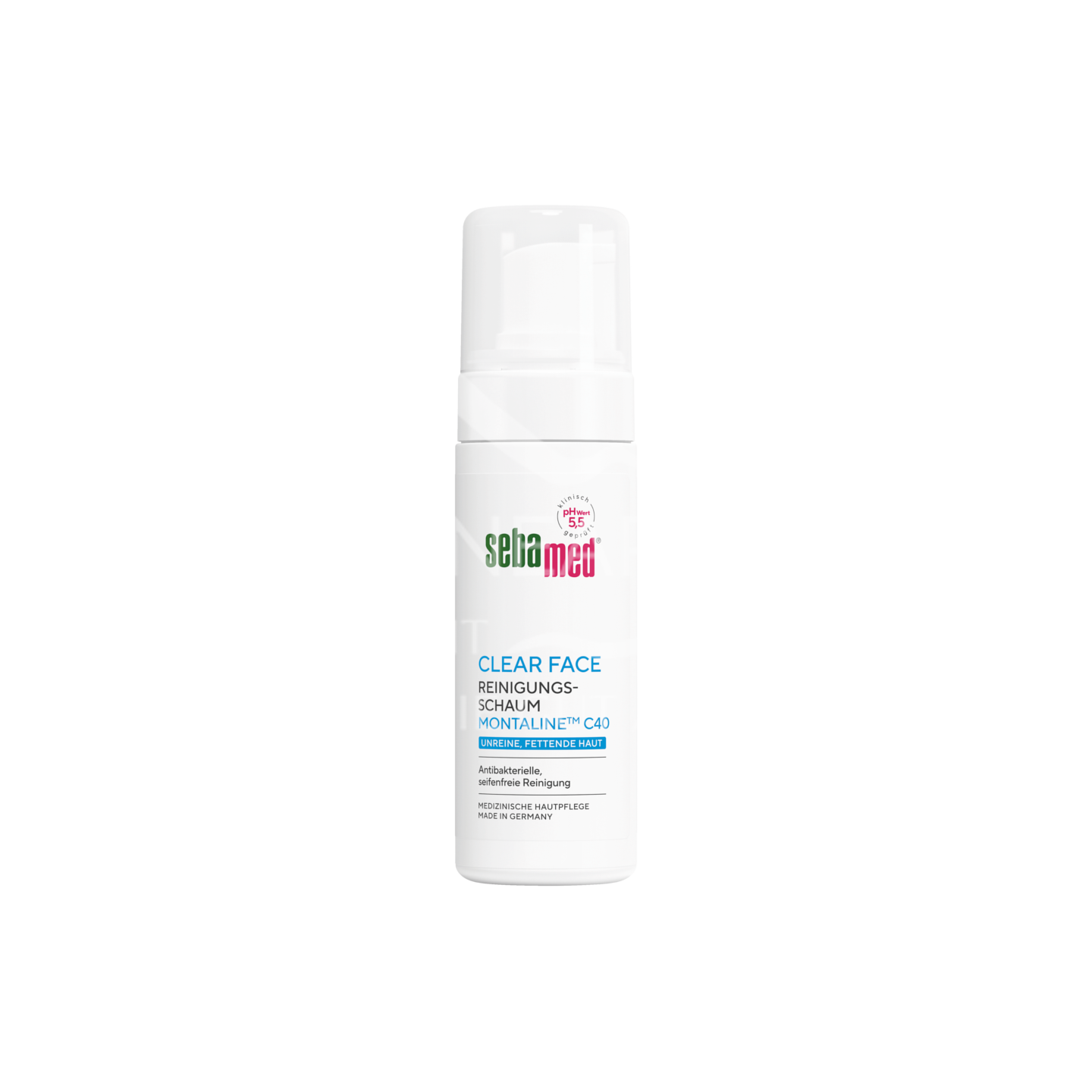 Sebamed Clear Face Reinigungsschaum MONTALINE™ C40