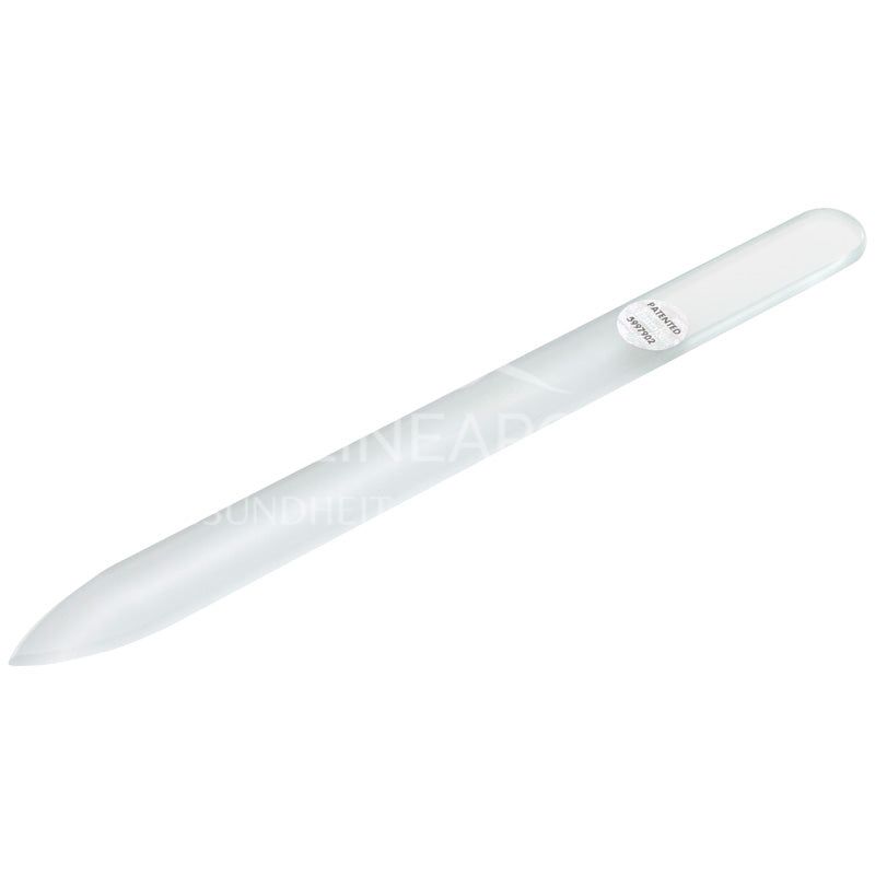 Kozbach Pharma GF140TP Glass nail file "transparent", 14 cm
