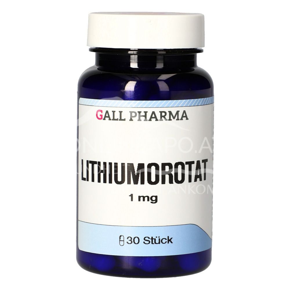 Gall Pharma Lithiumorotat 1 mg Kapseln