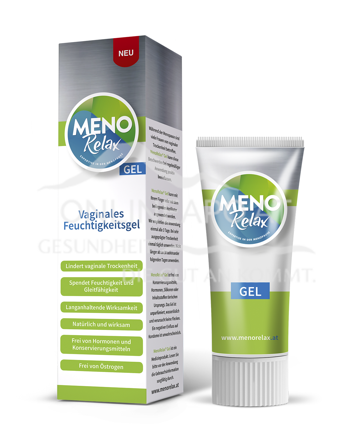 Menorelax Vaginales Feuchtigkeitsgel