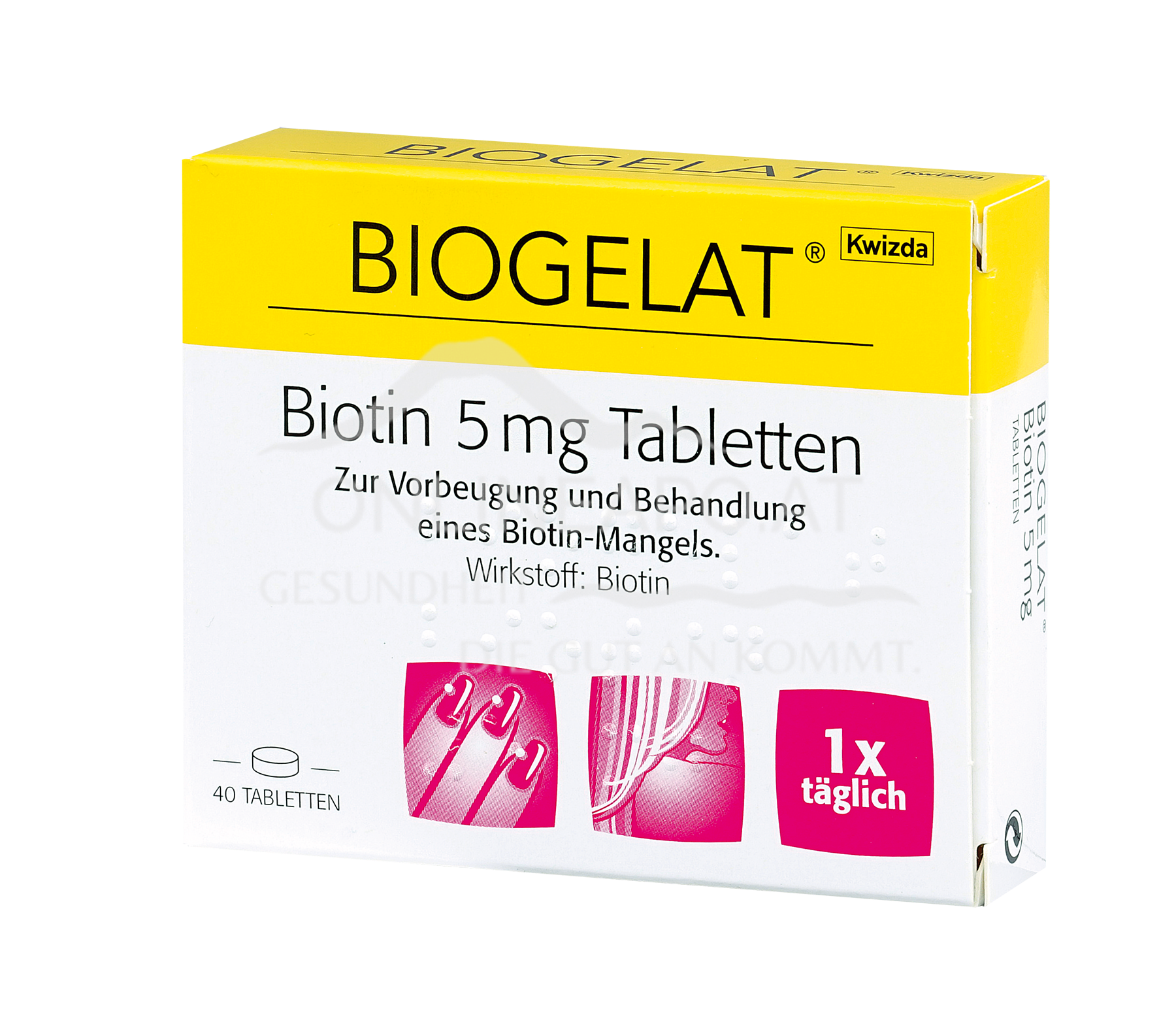 BIOGELAT® Biotin 5mg Tabletten