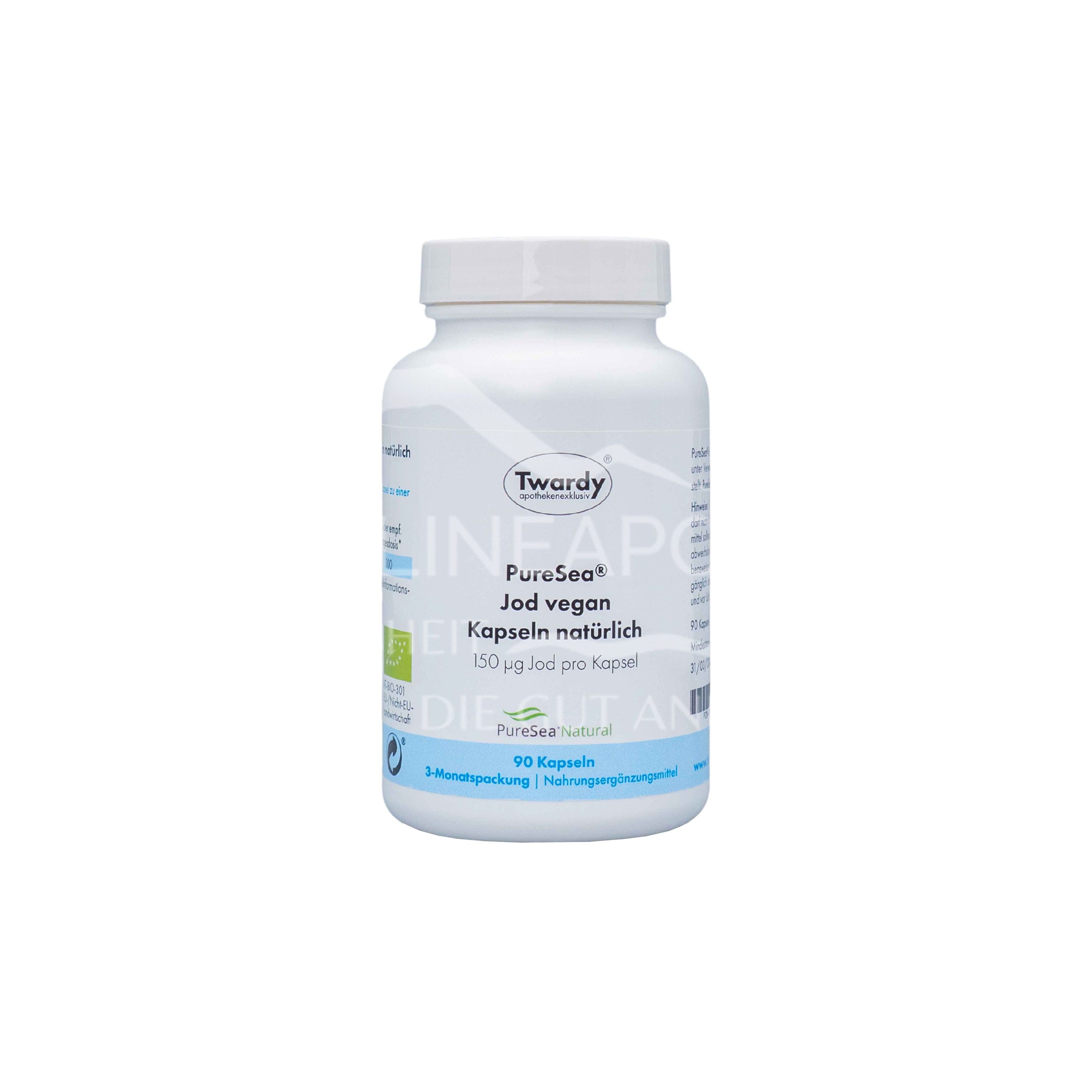 Twardy PureSea® Jod vegan Kapseln natürlich
