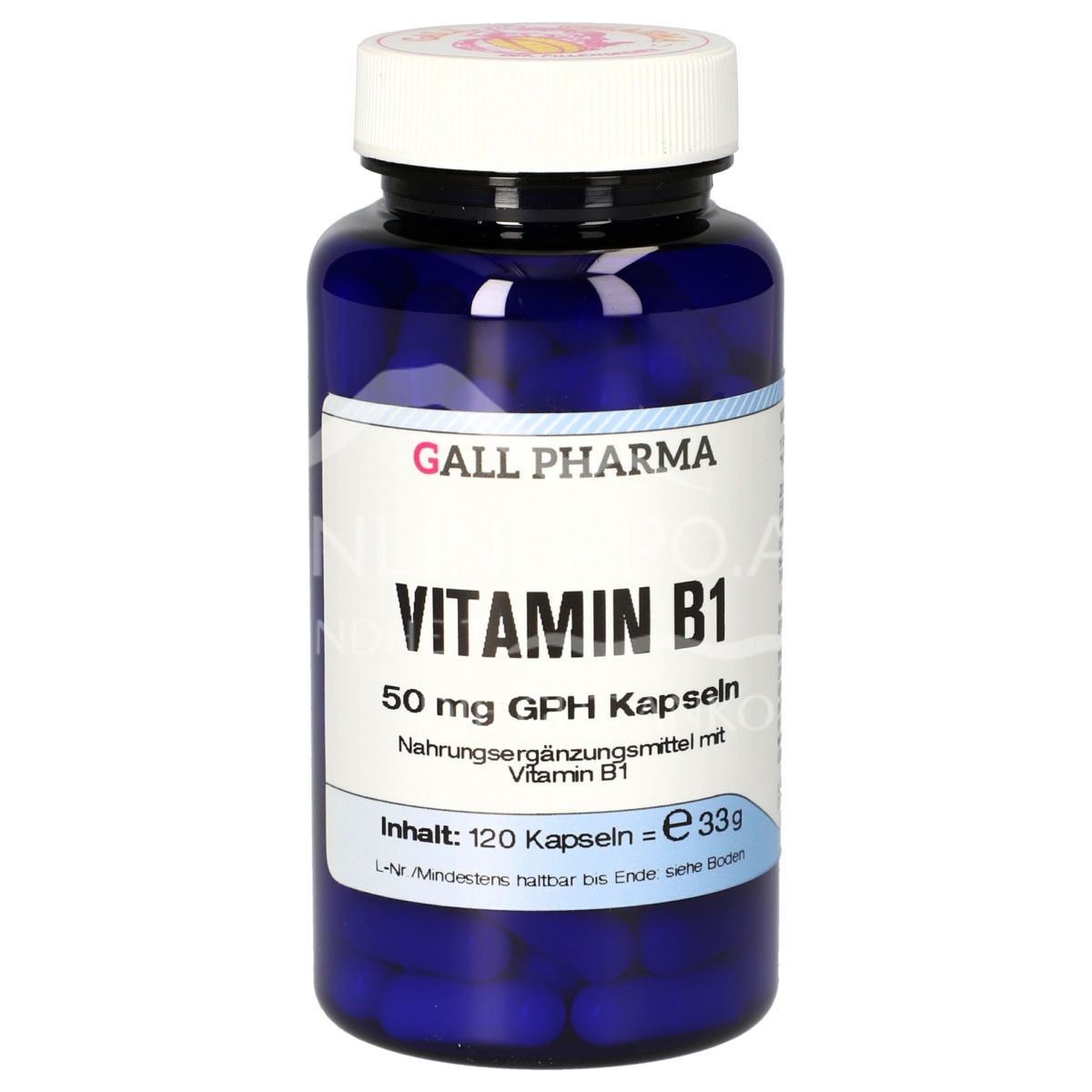 Gall Pharma Vitamin B1 50 mg Kapseln