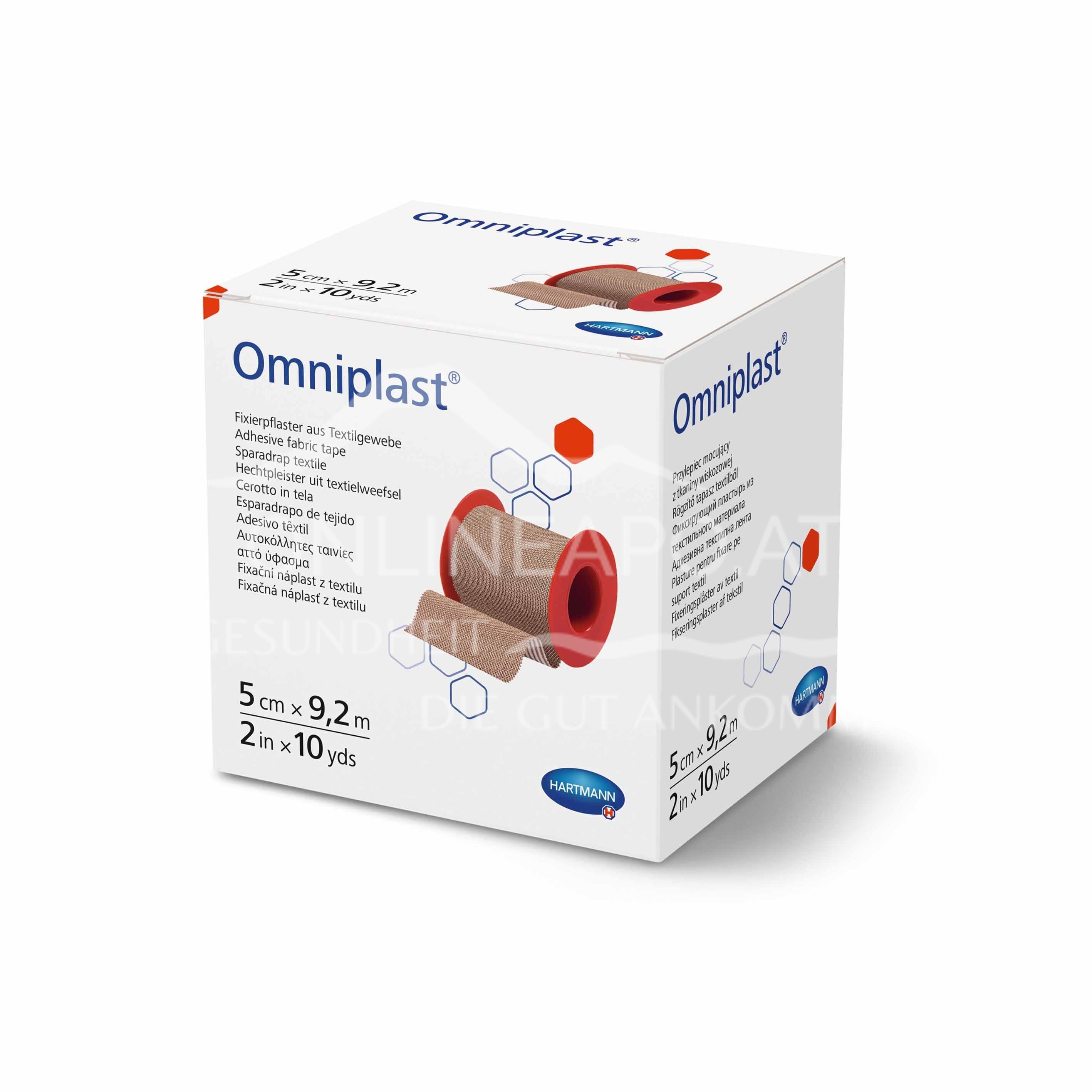 Omniplast® Fixierpflaster 5 cm x 9,2 m