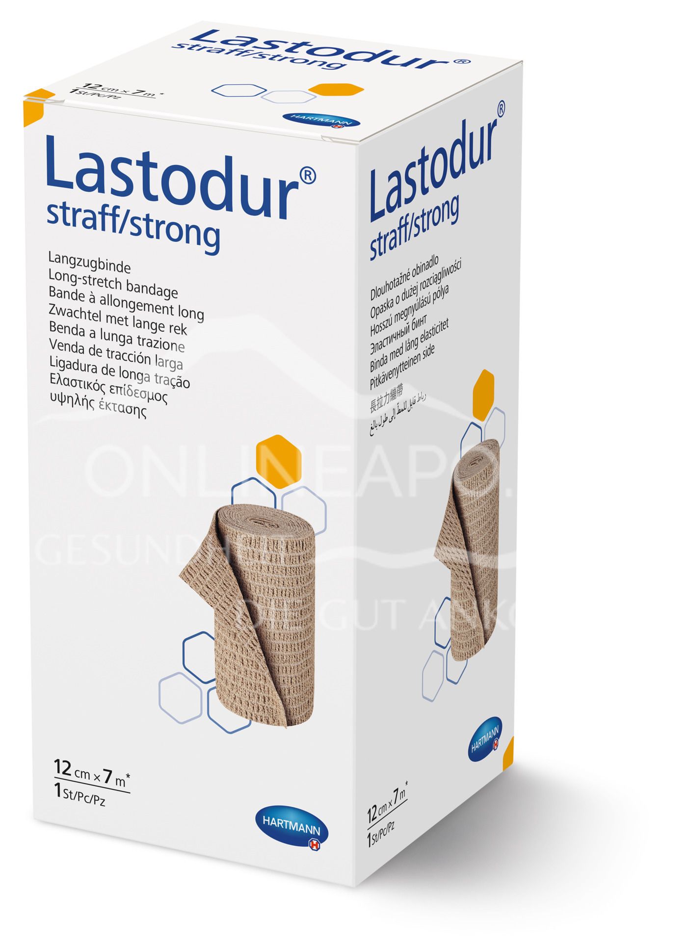 Lastodur® strong Permanently elasticated long-stretch bandage 12 cm x 7 m