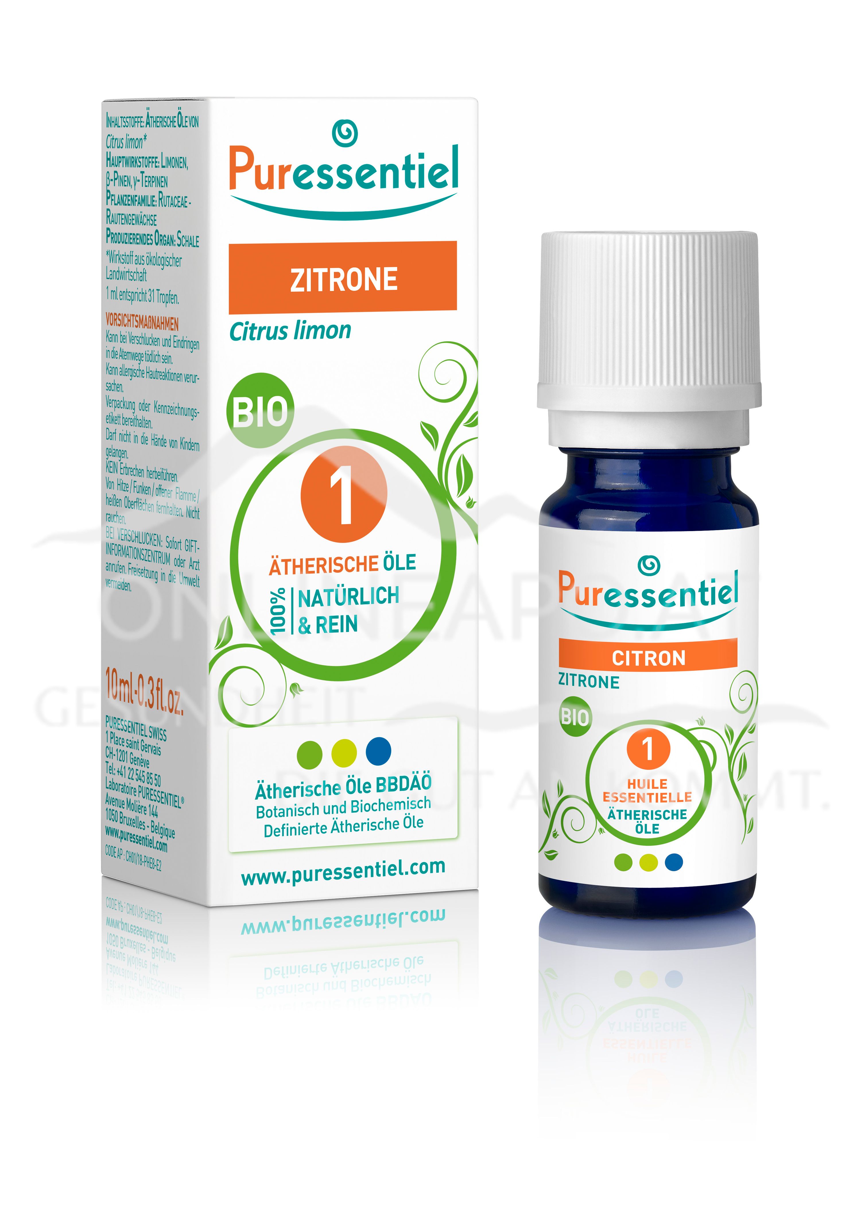 Puressentiel Lemon Organic Essential Oil