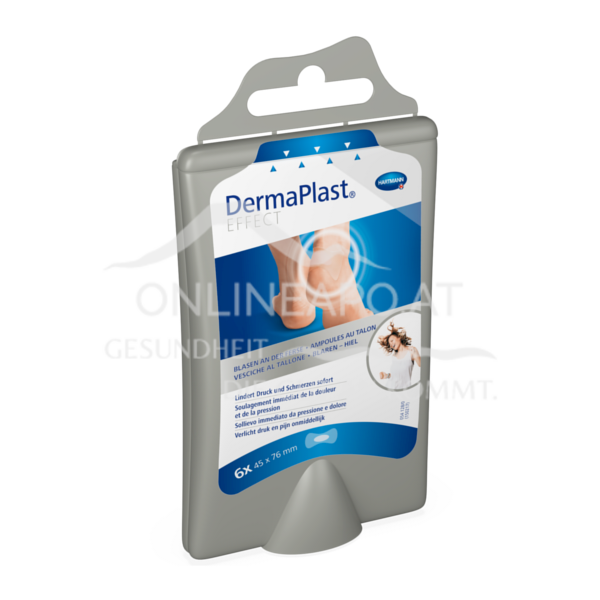 DermaPlast® EFFECT Blasenpflaster Ferse 45 x 76mm