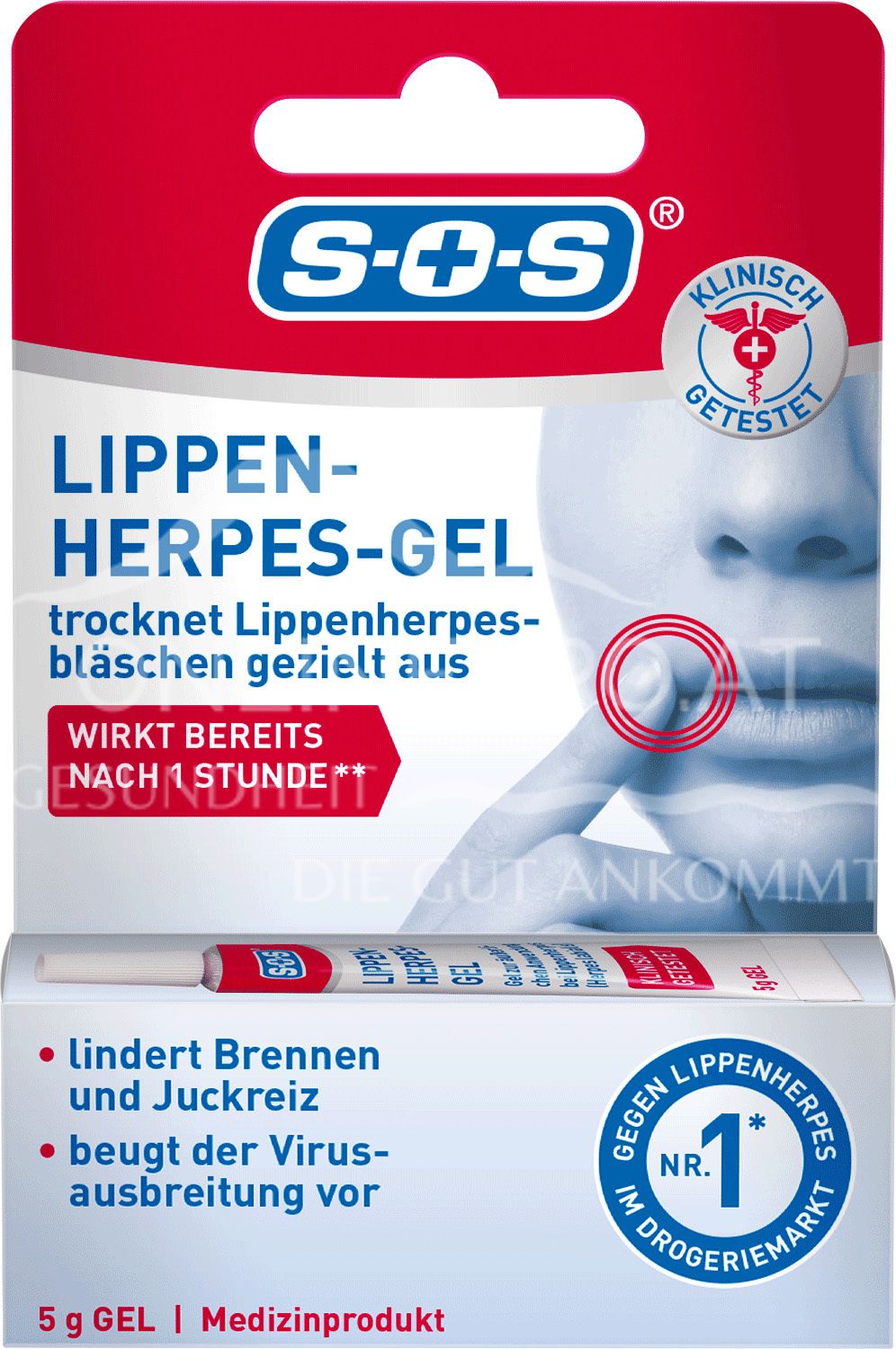 SOS® Lippen-Herpes-Gel