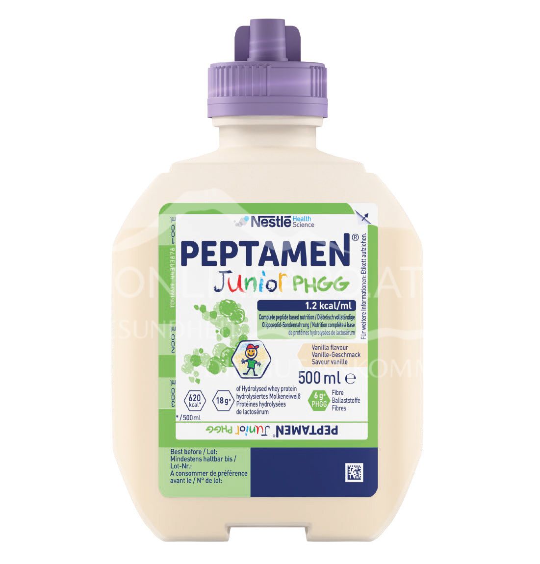 Peptamen® Junior PHGG Vanille Sondennahrung 500 ml