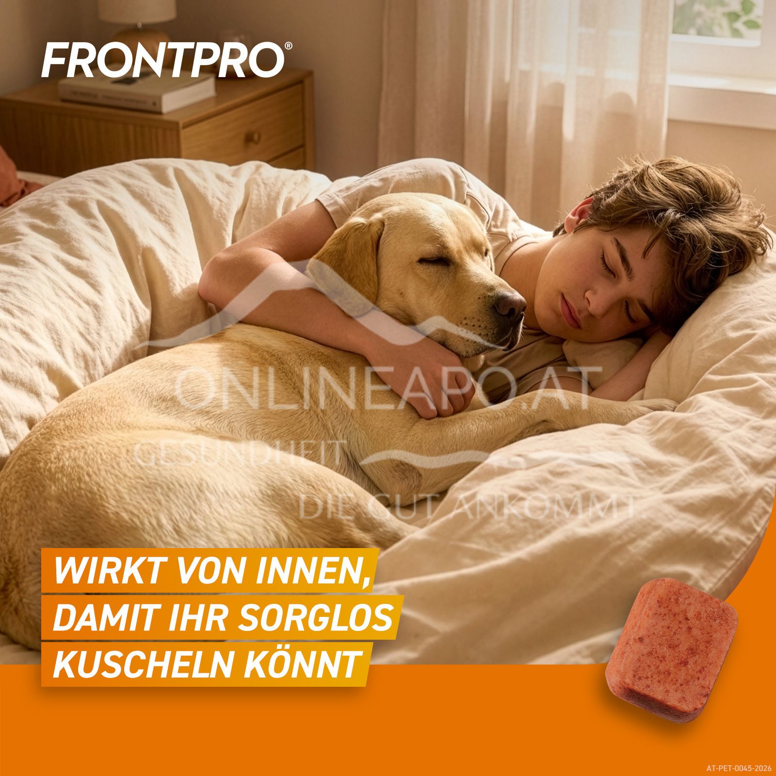 FRONTPRO® 136 mg chewable tablets for dogs > 25 - 50 kg