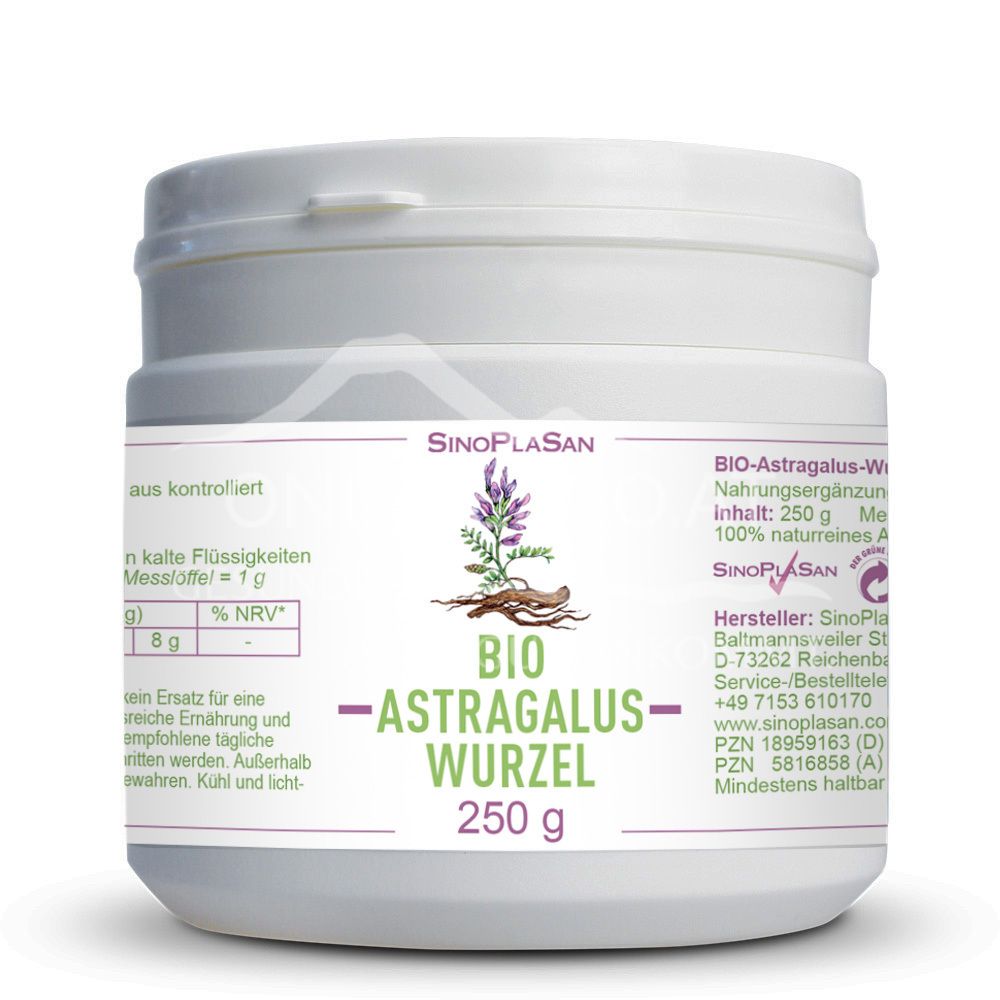 SinoPlaSan BIO Astragalus Wurzel Pulver