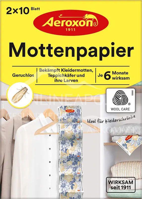 Aeroxon® Mottenpapier