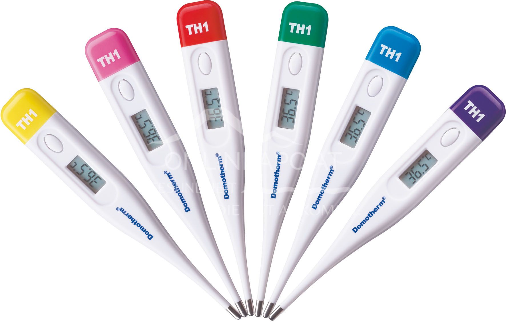 UEBE Medical Domotherm TH1 Color Digital Fieberthermometer