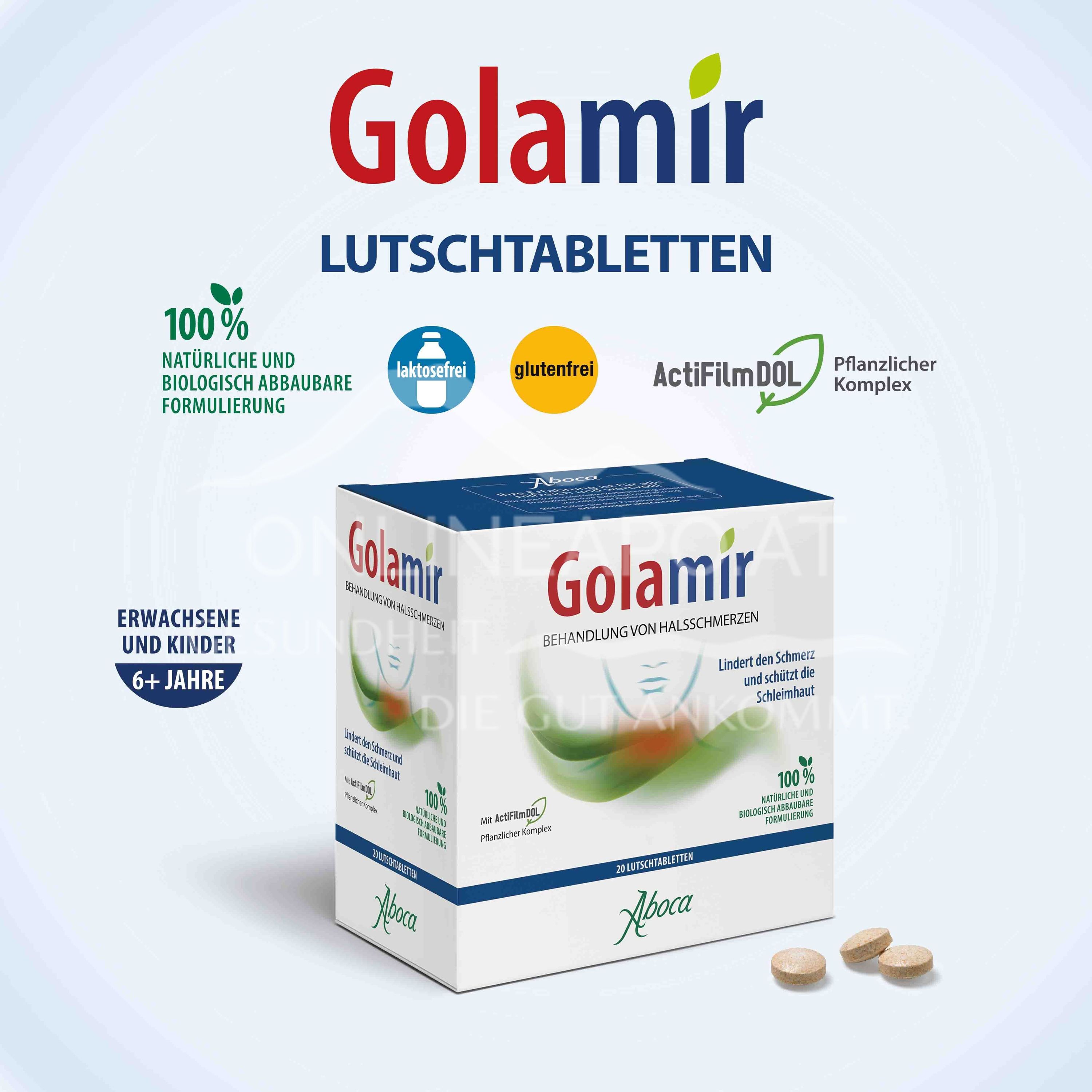 Aboca Golamir 2Act lozenges