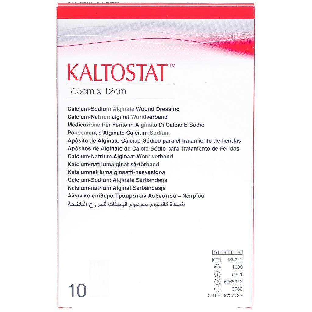 ConvaTec KALTOSTAT® Kompressen steril, 7,5 x 12 cm