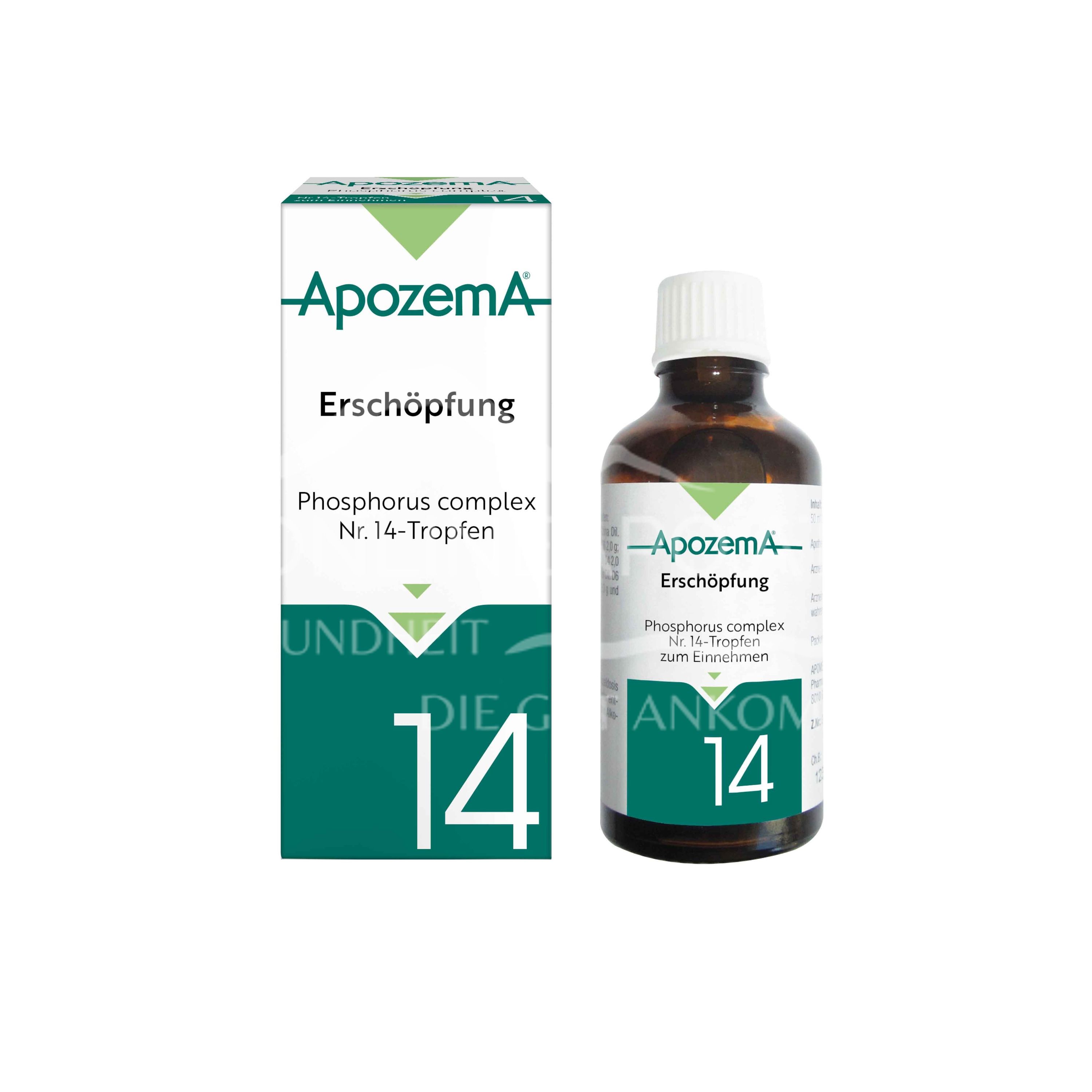 Apozema® Erschöpfung Phosphorus complex Nr. 14 Tropfen zum Einnehmen