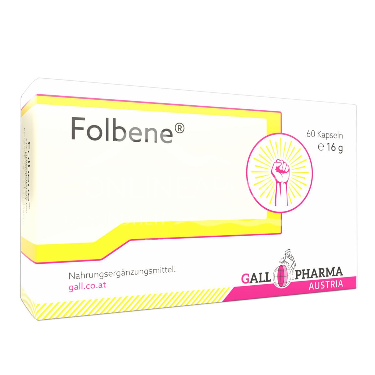 Gall Pharma Folbene® capsules