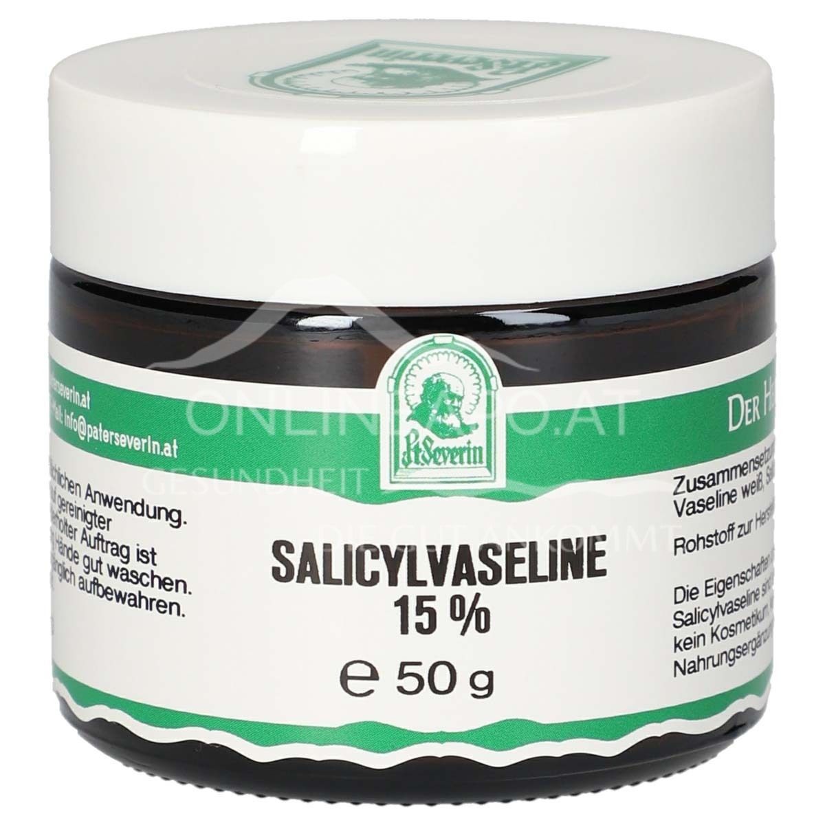 Pater Severin Salicylvaseline 15% Salbe