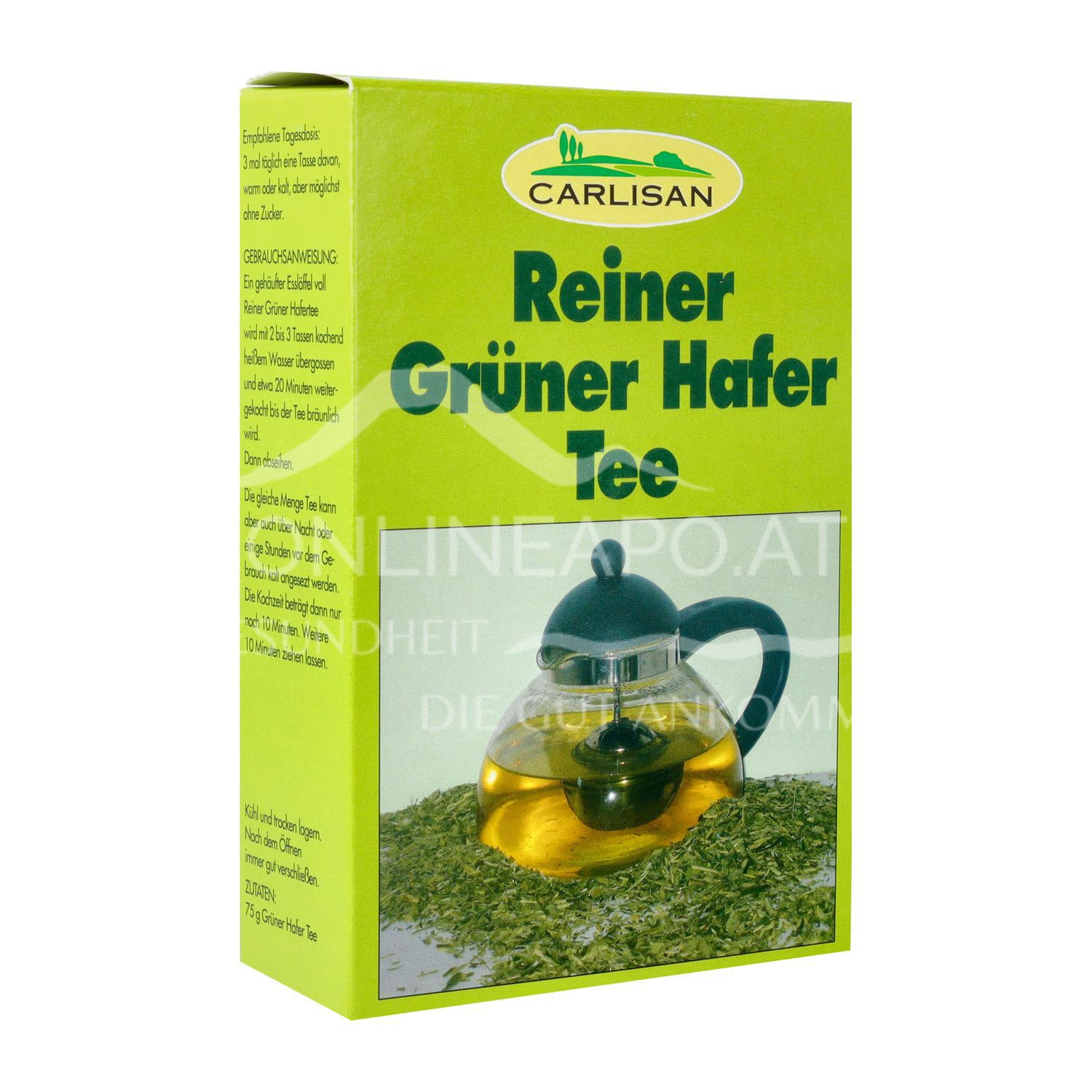 Carlisan Reiner Grüner Hafertee lose