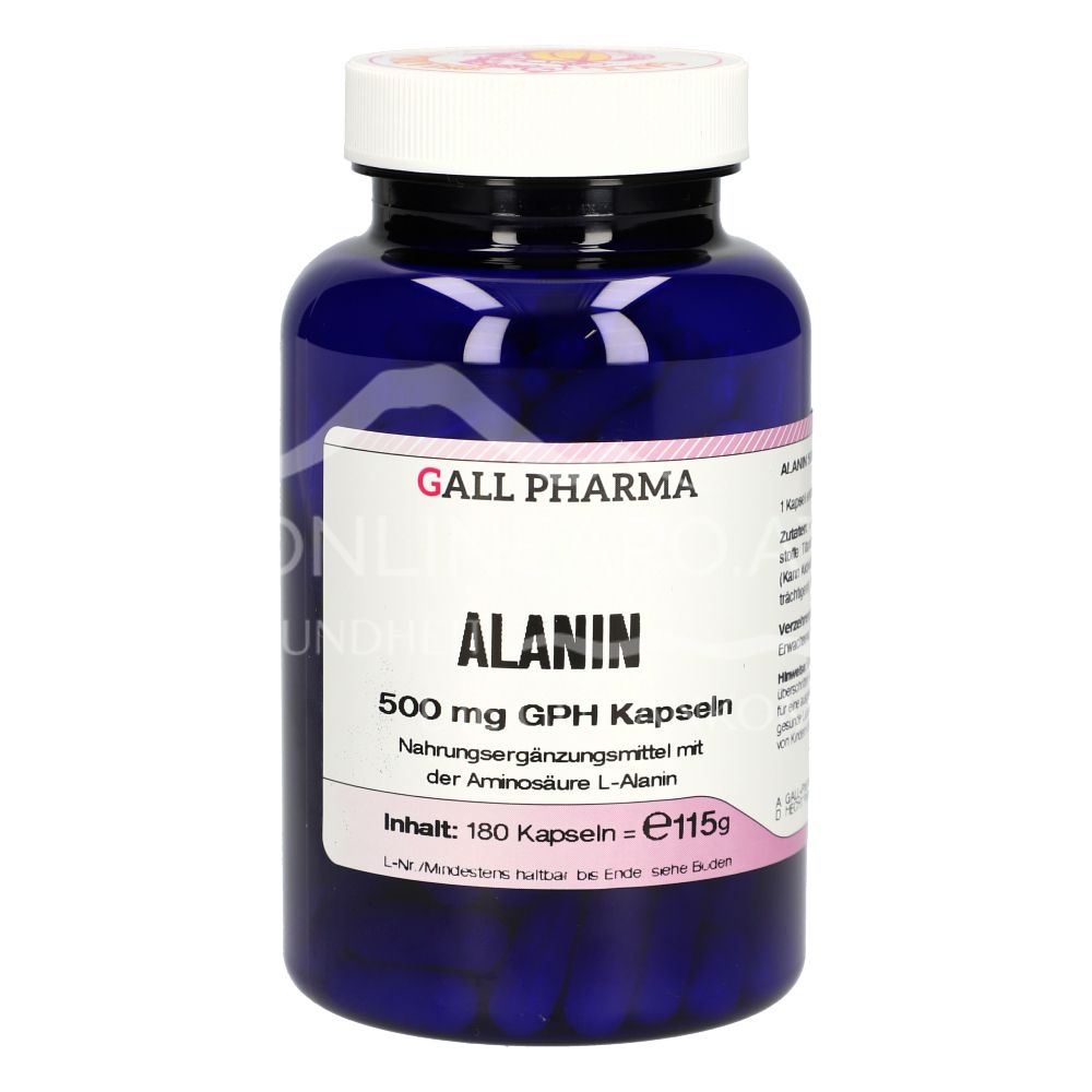Gall Pharma Alanin 500 mg Kapseln