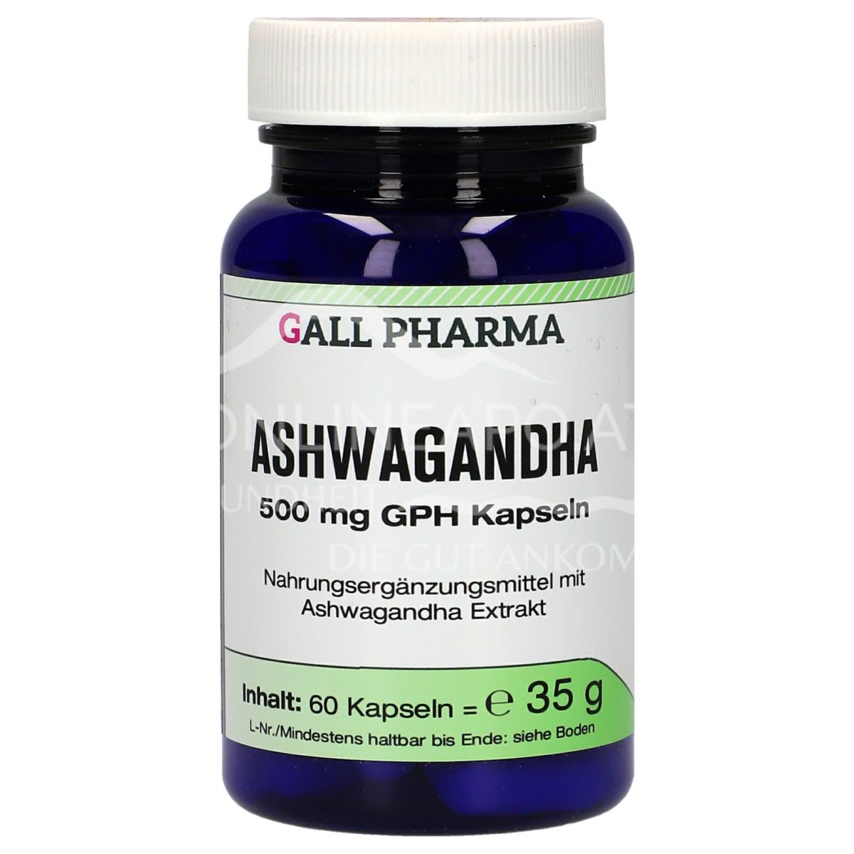 Gall Pharma Ashwagandha 500 mg capsules