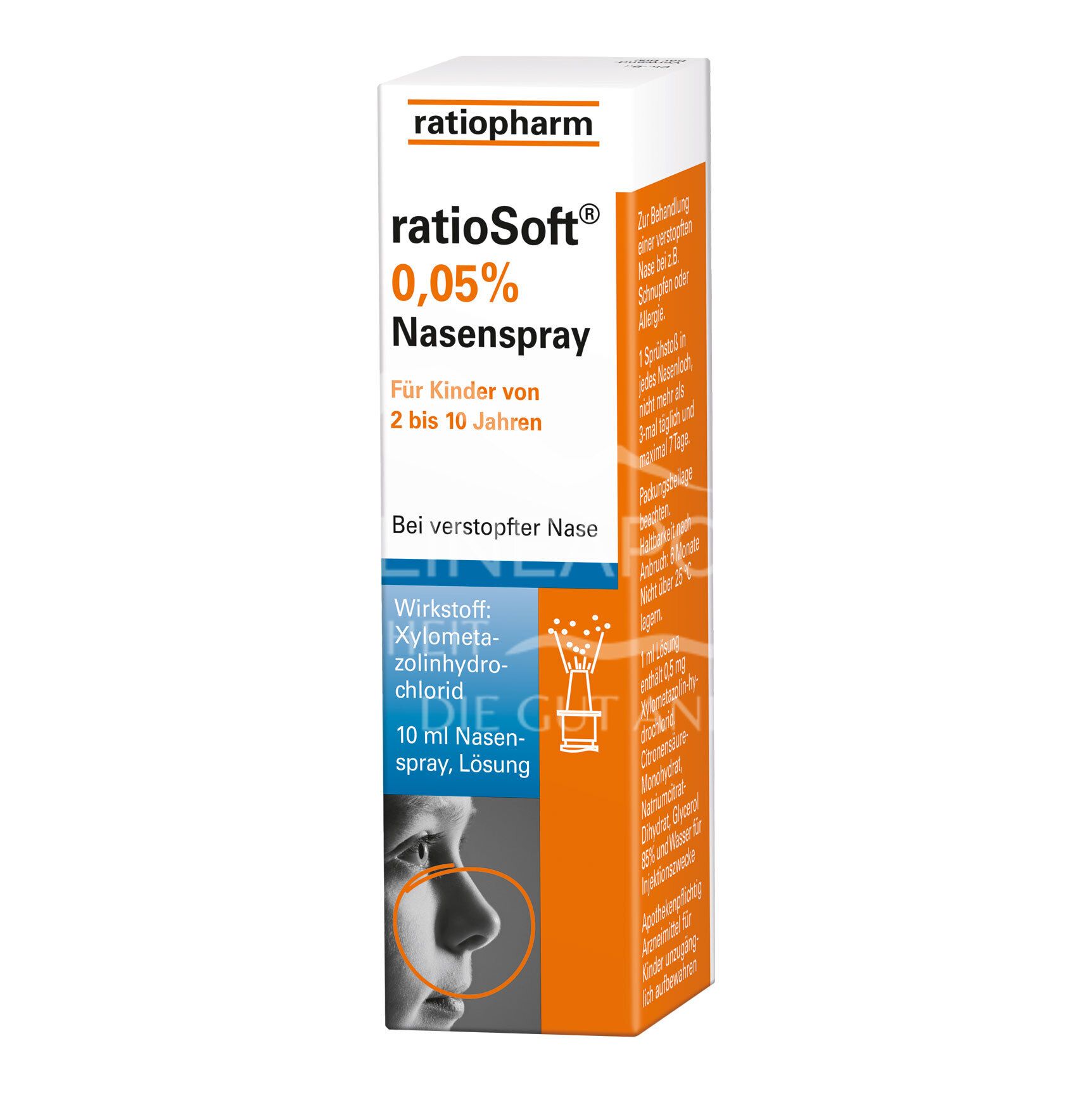 ratioSoft® 0,05% Nasenspray für Kinder