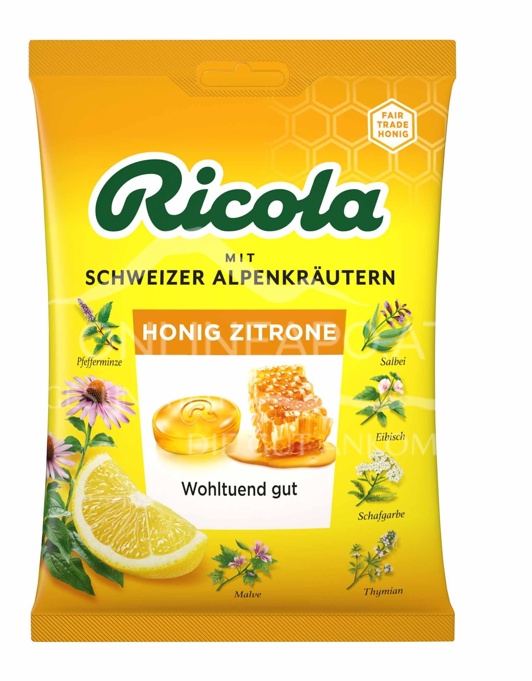 Ricola Honig Zitrone Bonbons Beutel
