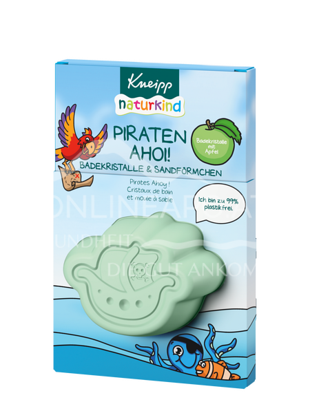 Kneipp Naturkind Pirates Ahoy! Bath crystals & sand moulds