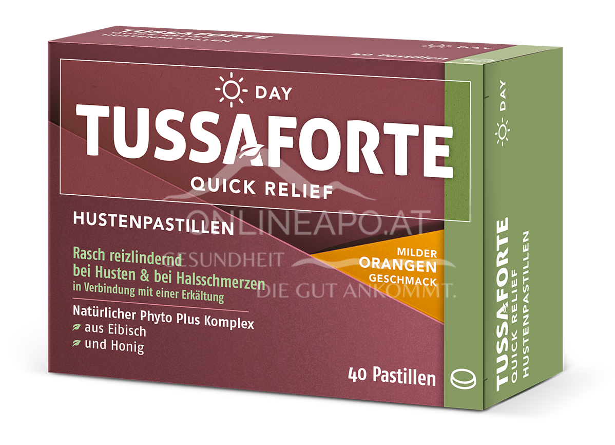 Tussaforte Quick Relief DAY Hustenpastillen