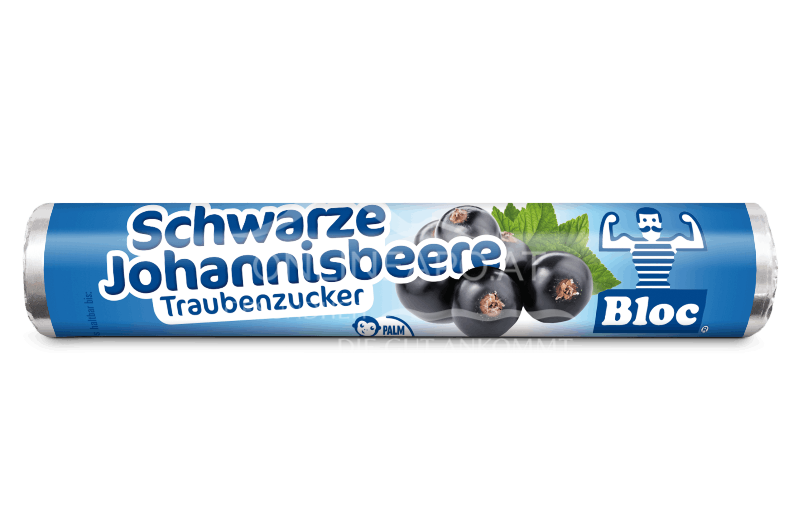 Bloc® Traubenzucker Schwarze Johannisbeere Rolle