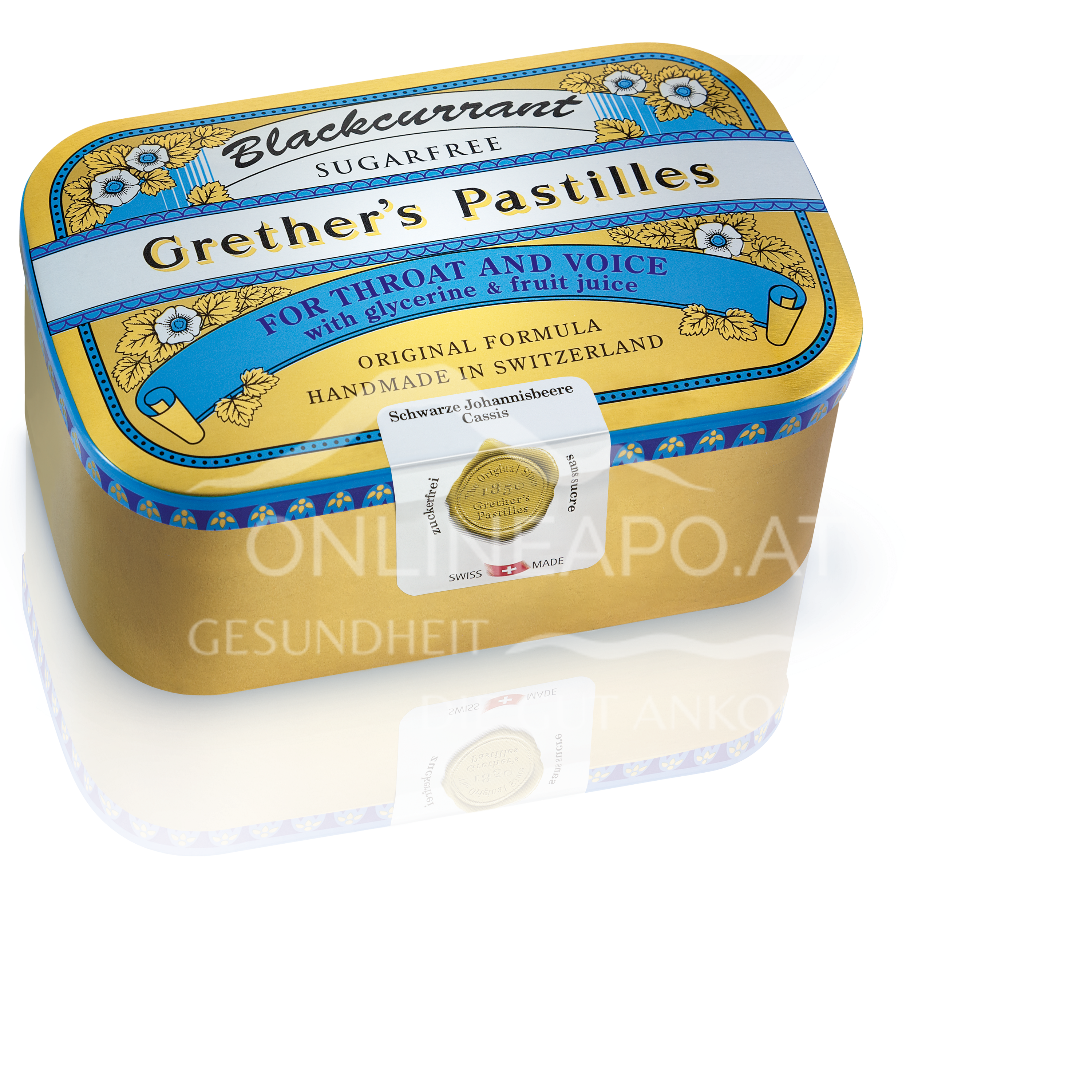 Grether's Pastilles Blackcurrant zuckerfrei
