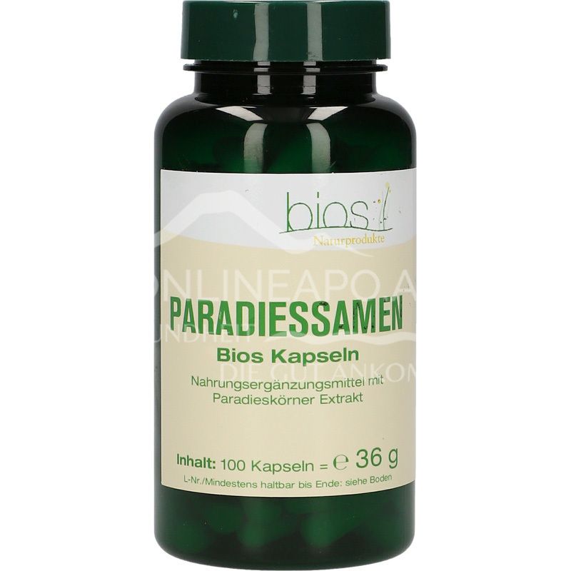 Bios Paradiessamen Kapseln