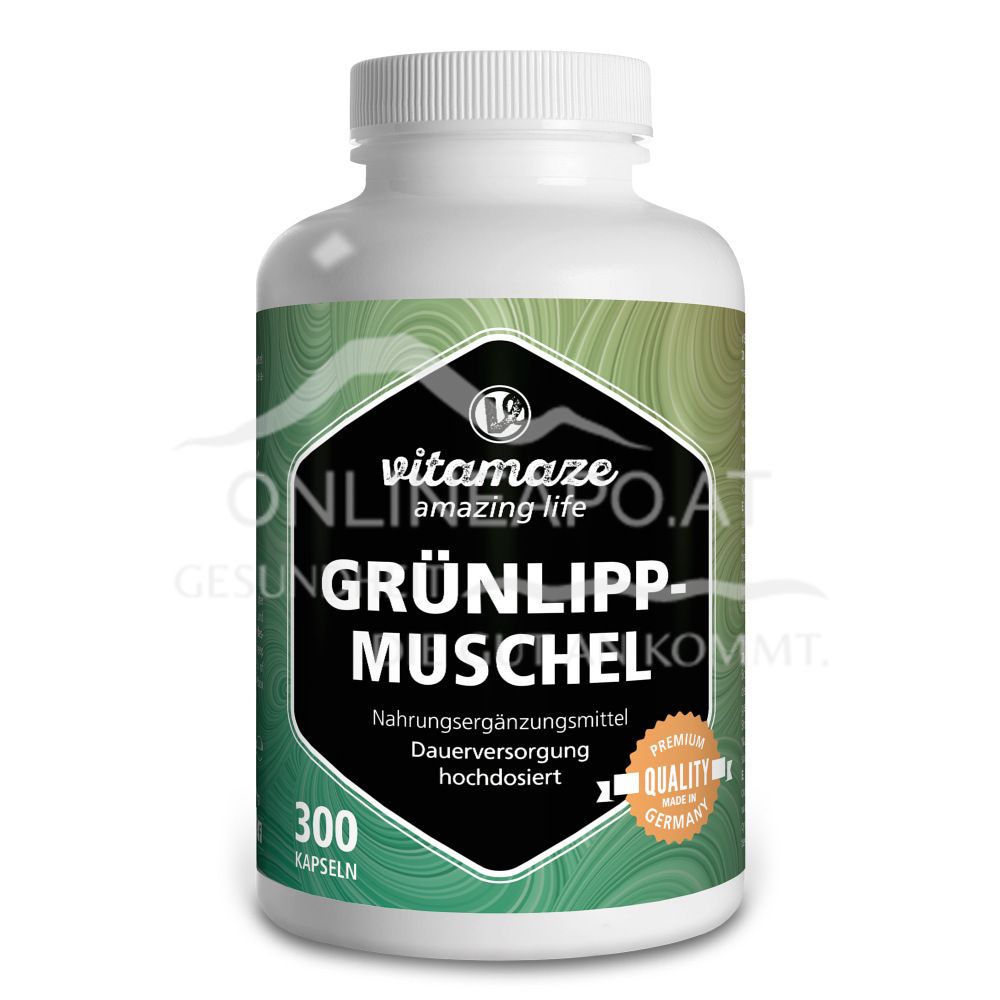 Vitamaze Grünlippmuschel Kapseln