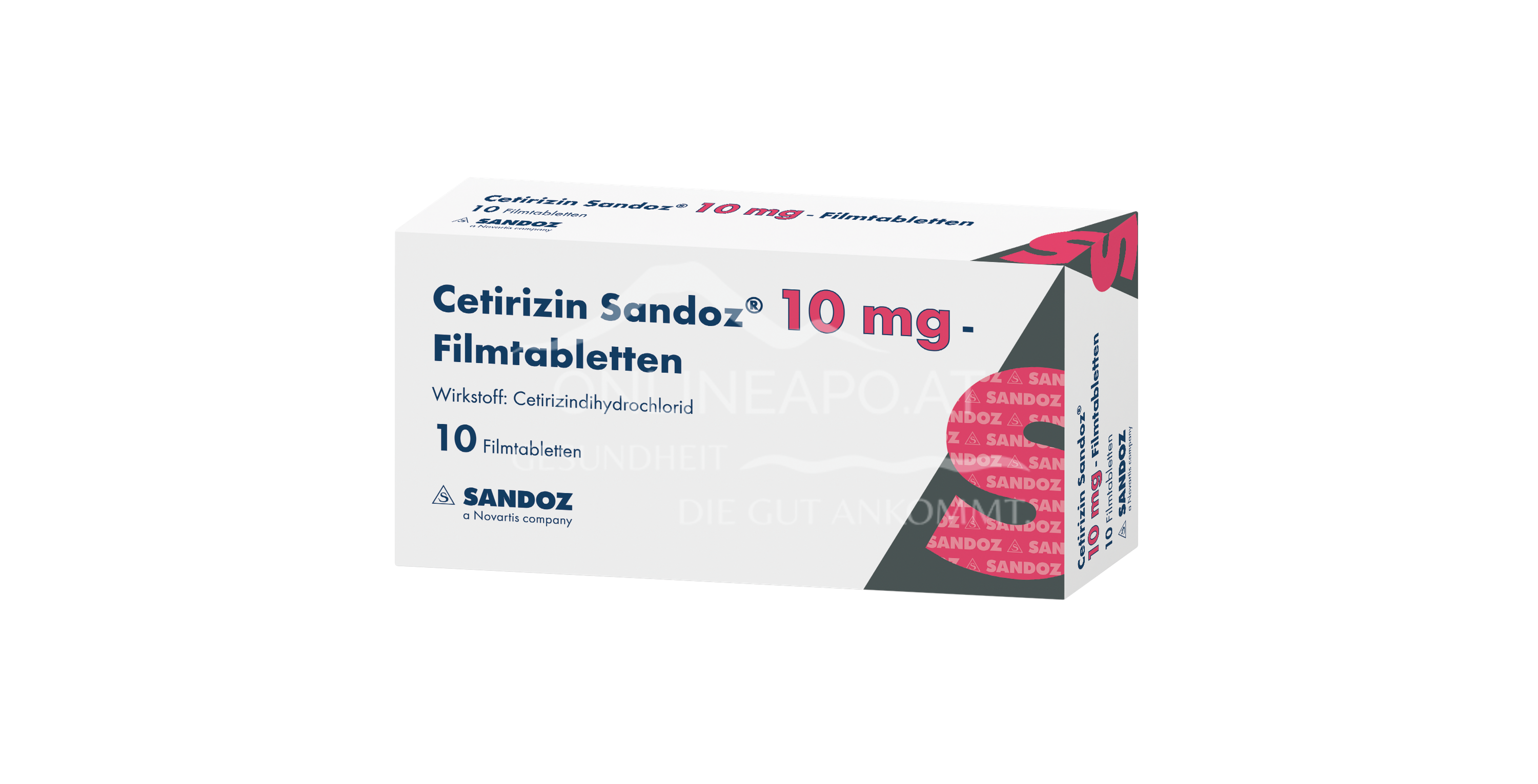 Cetirizin Sandoz 10 mg Filmtabletten