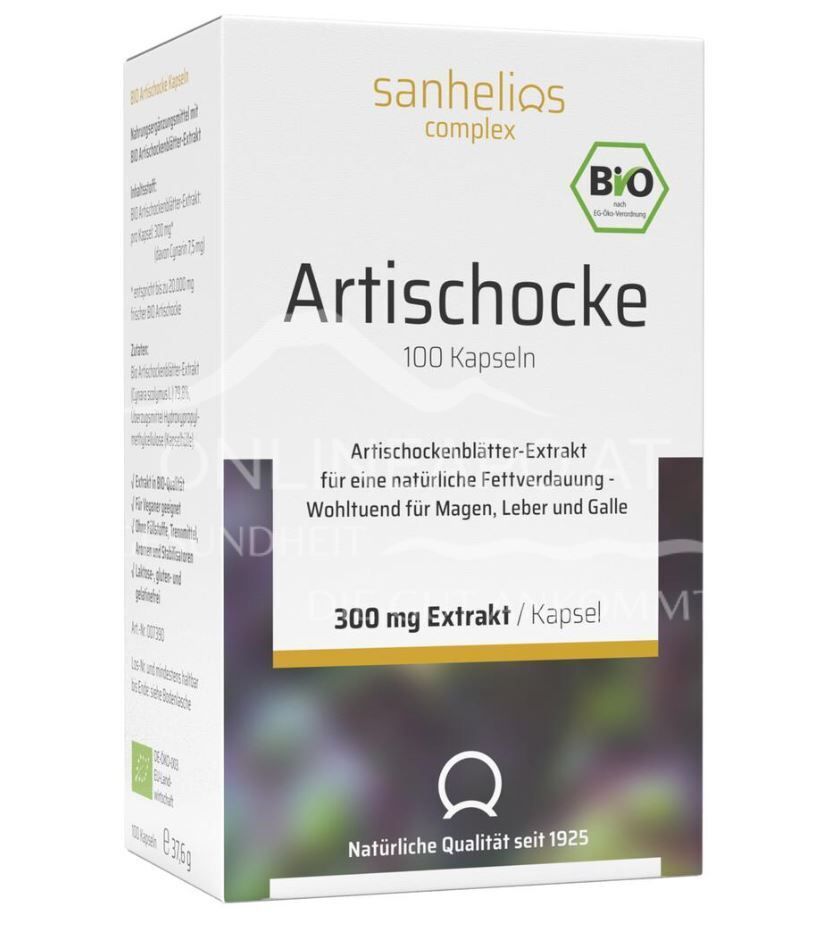 Sanhelios® complex Artischocke 300 mg Extrakt Kapseln