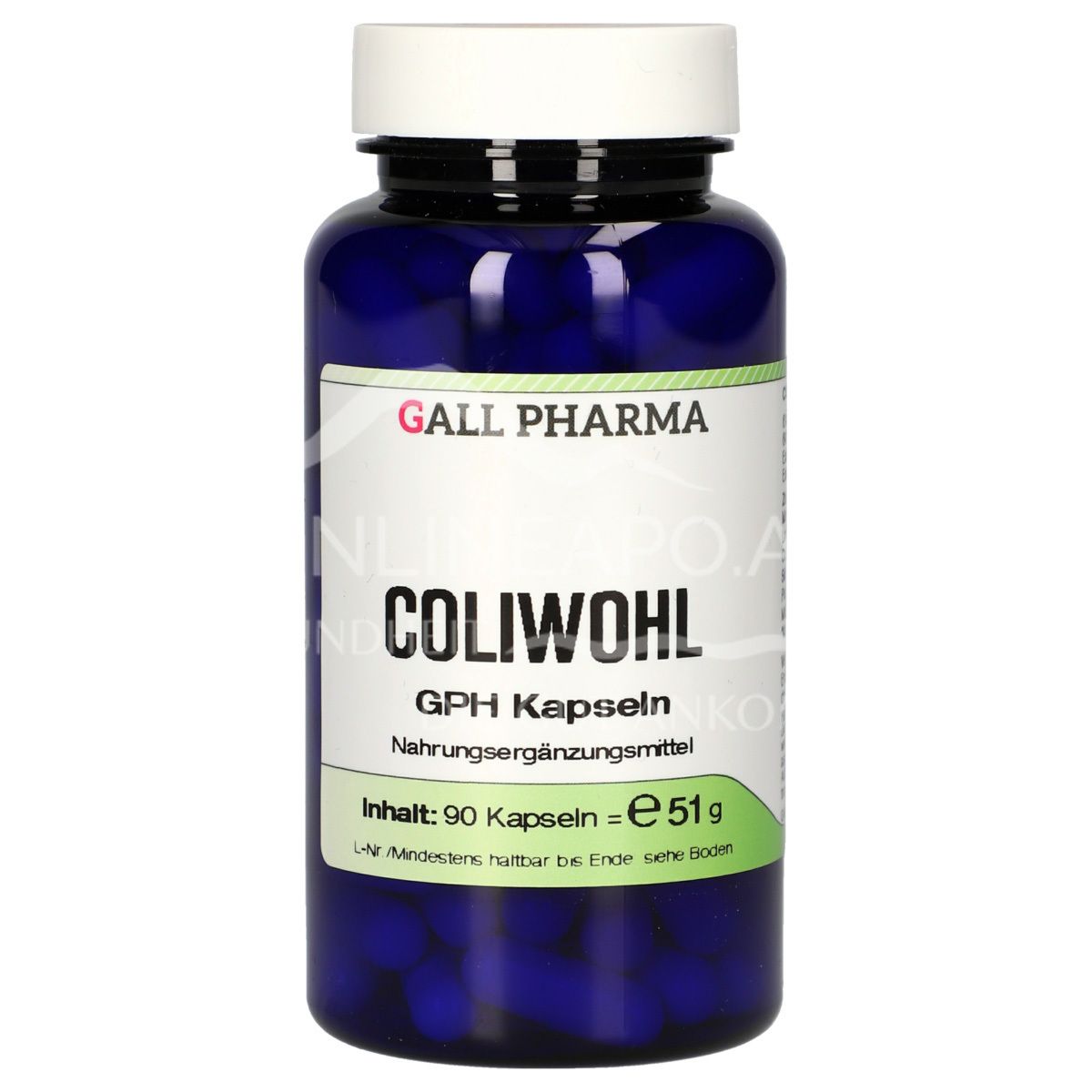 Gall Pharma ColiWohl capsules