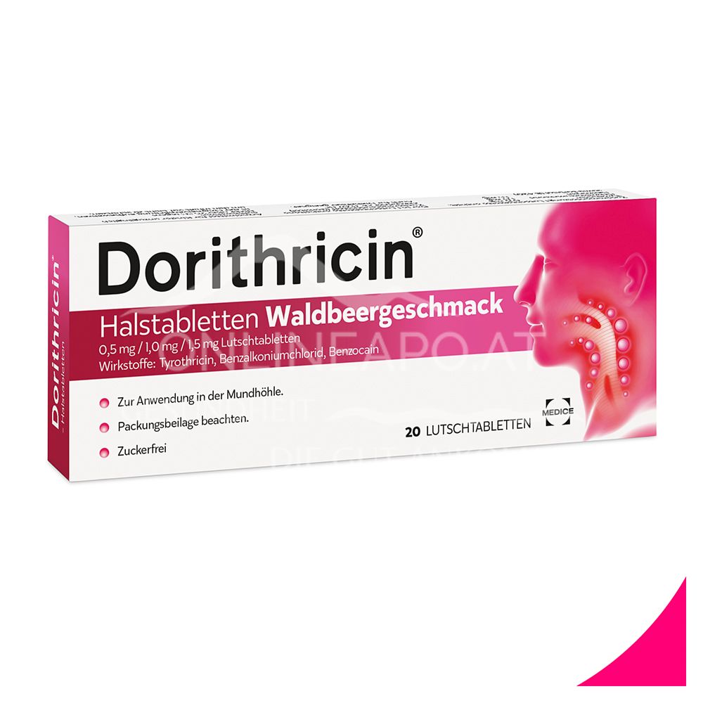 Dorithricin® Halstabletten Waldbeere