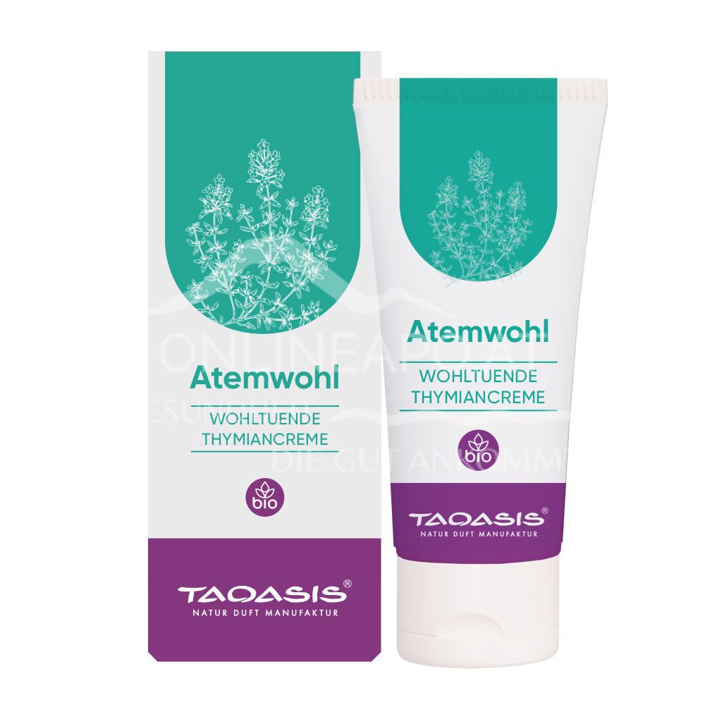 Taoasis Atemwohl Thymiancreme Bio