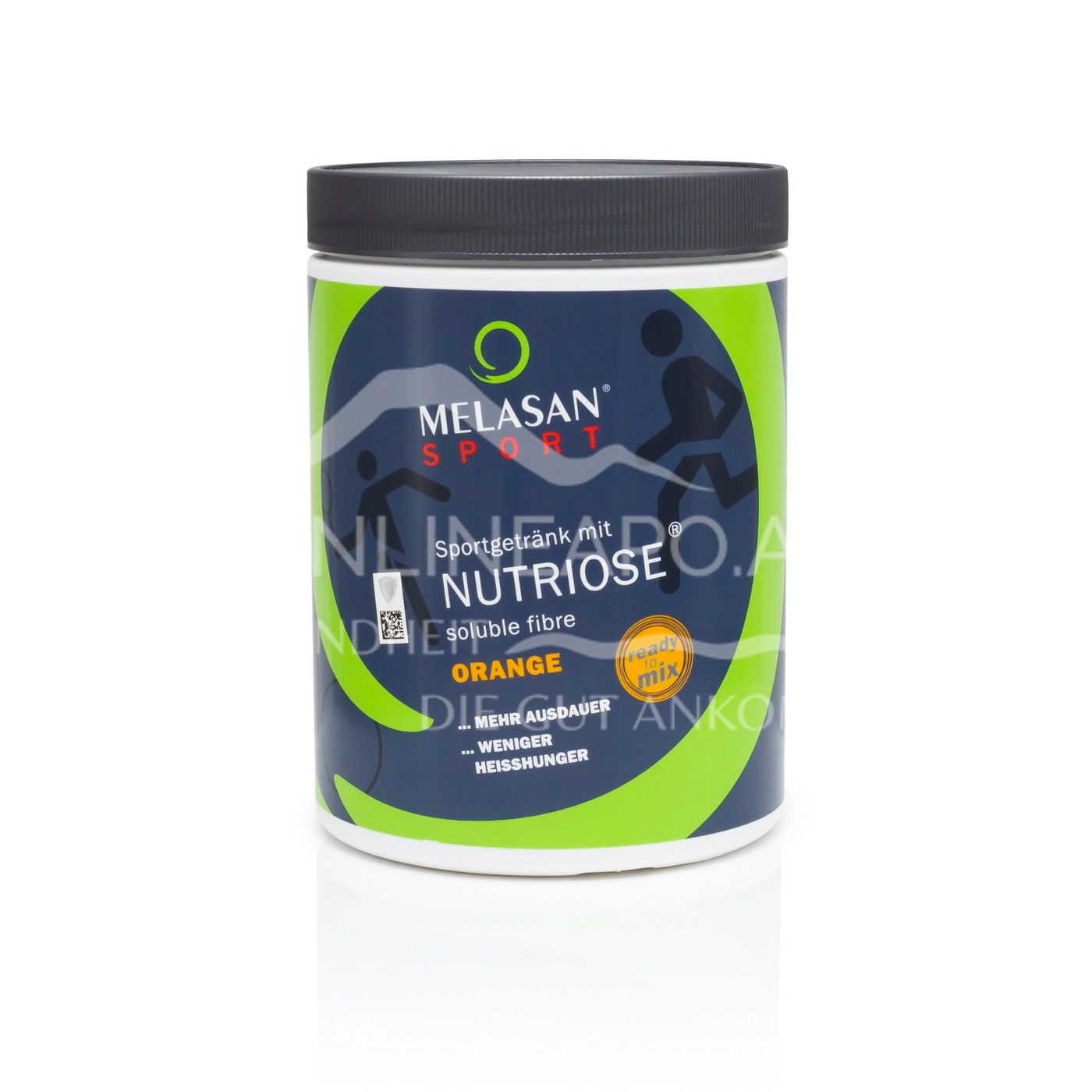 Melasan Sport sports drink with Nutriose powder orange