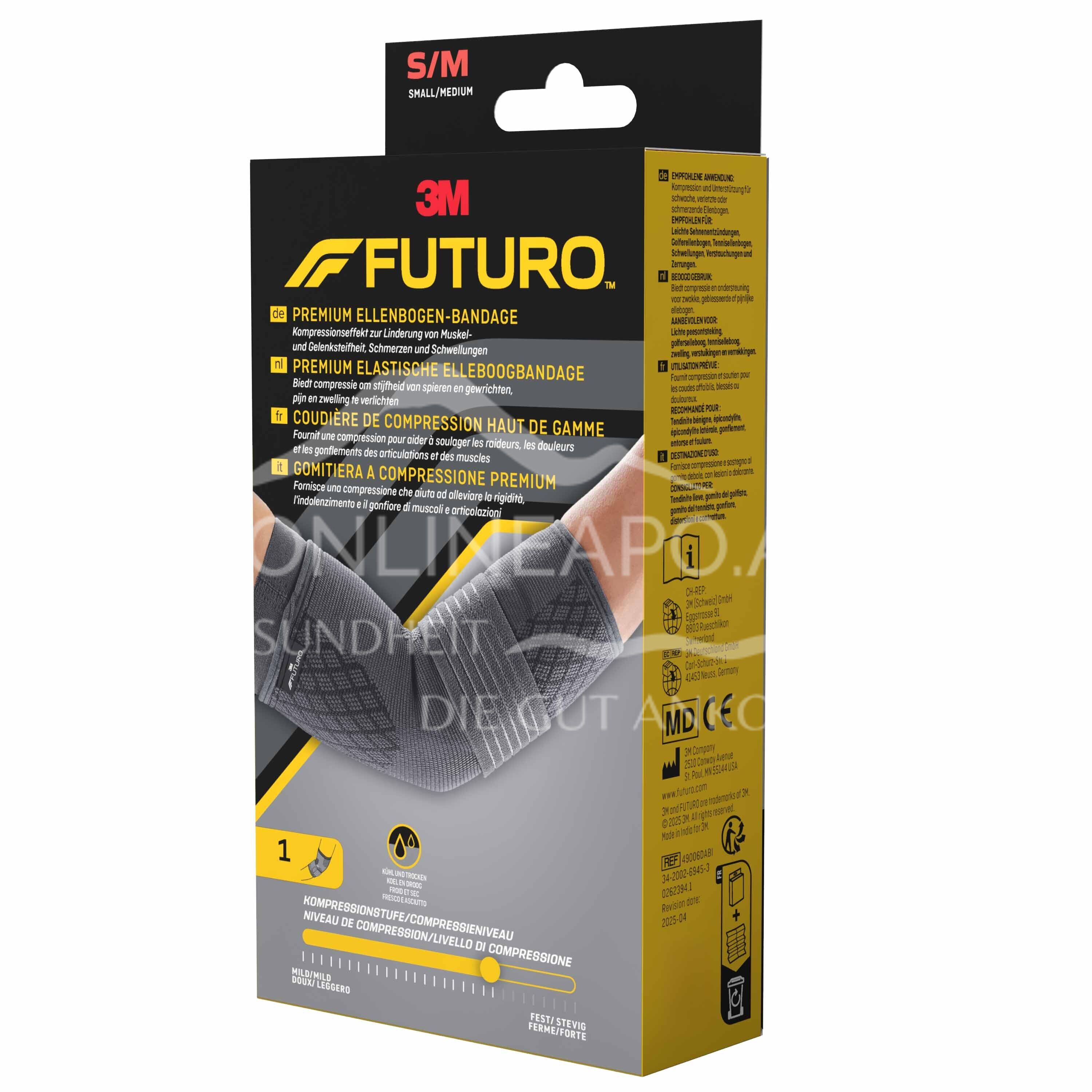 FUTURO™ Premium Ellenbogen-Bandage, Small/Medium