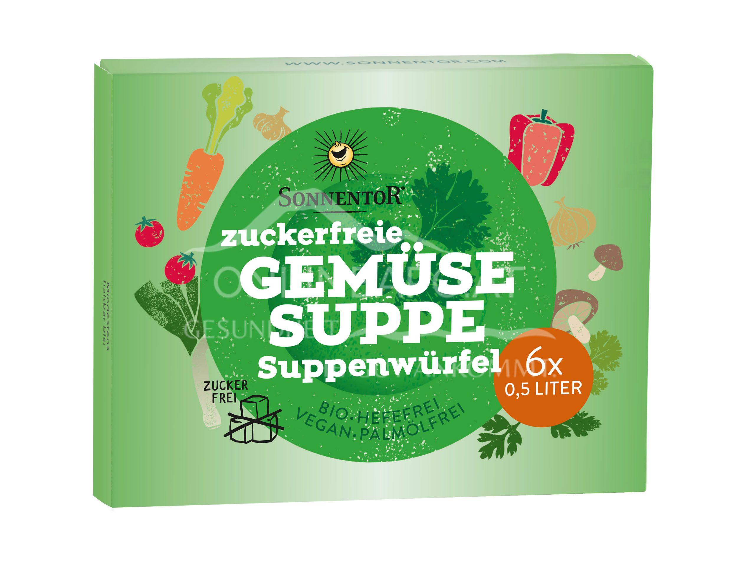 Sonnentor sugar-free vegetable soup soup cubes