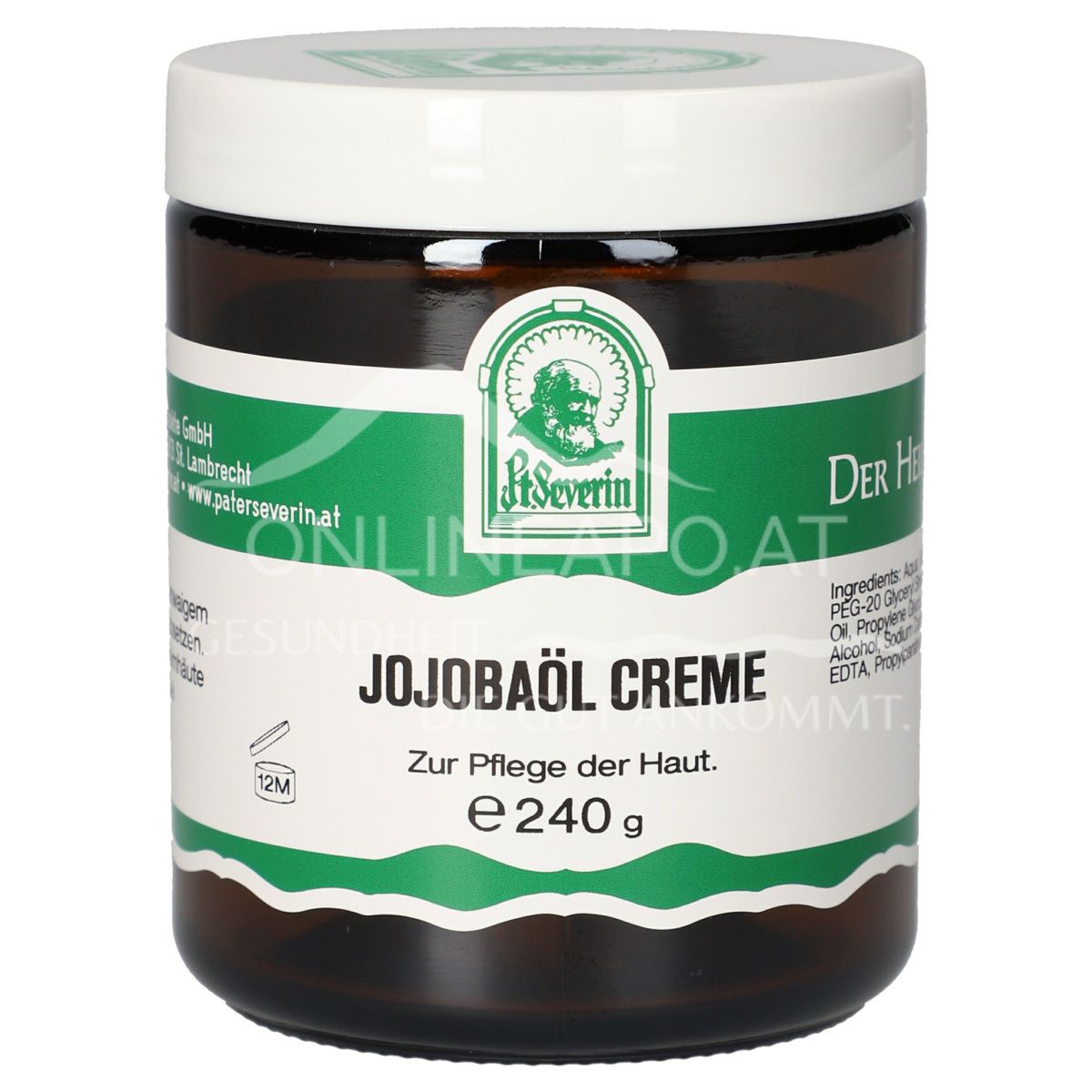 Pater Severin Jojobaöl Creme