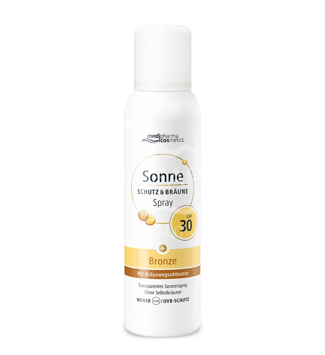 medipharma cosmetics Sonne Schutz & Bräune LSF 30 Bronze Aerosol-Spray
