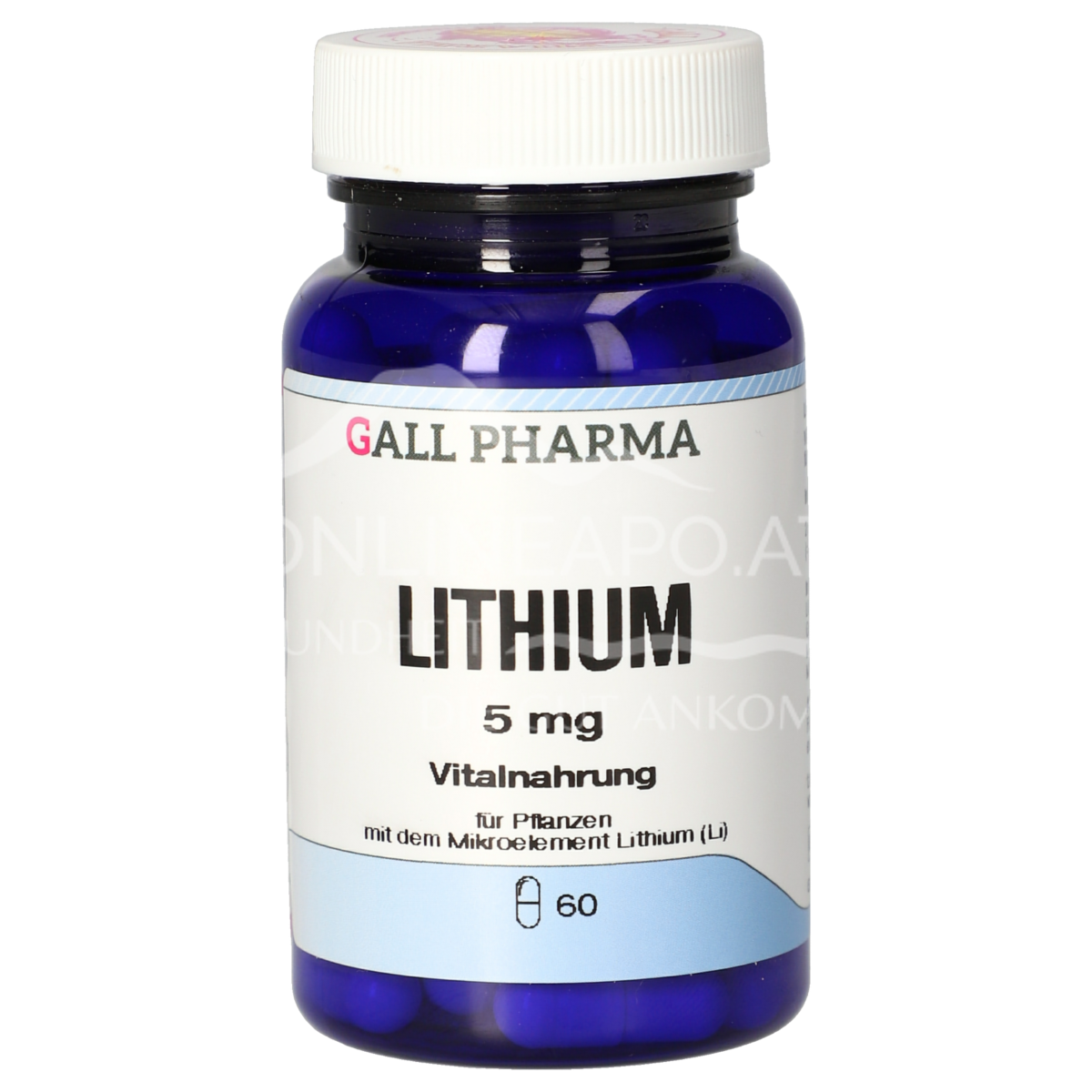 Gall Pharma Lithium 5 mg capsules