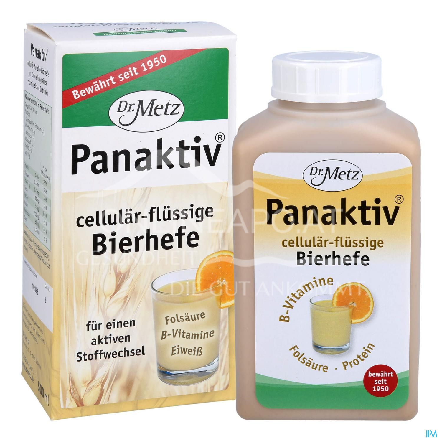 Dr. Metz Panaktiv® cellulär-flüssige Bierhefe