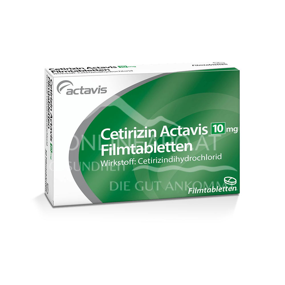 Cetirizine Actavis 10 mg film-coated tablets | delivered fast and ...