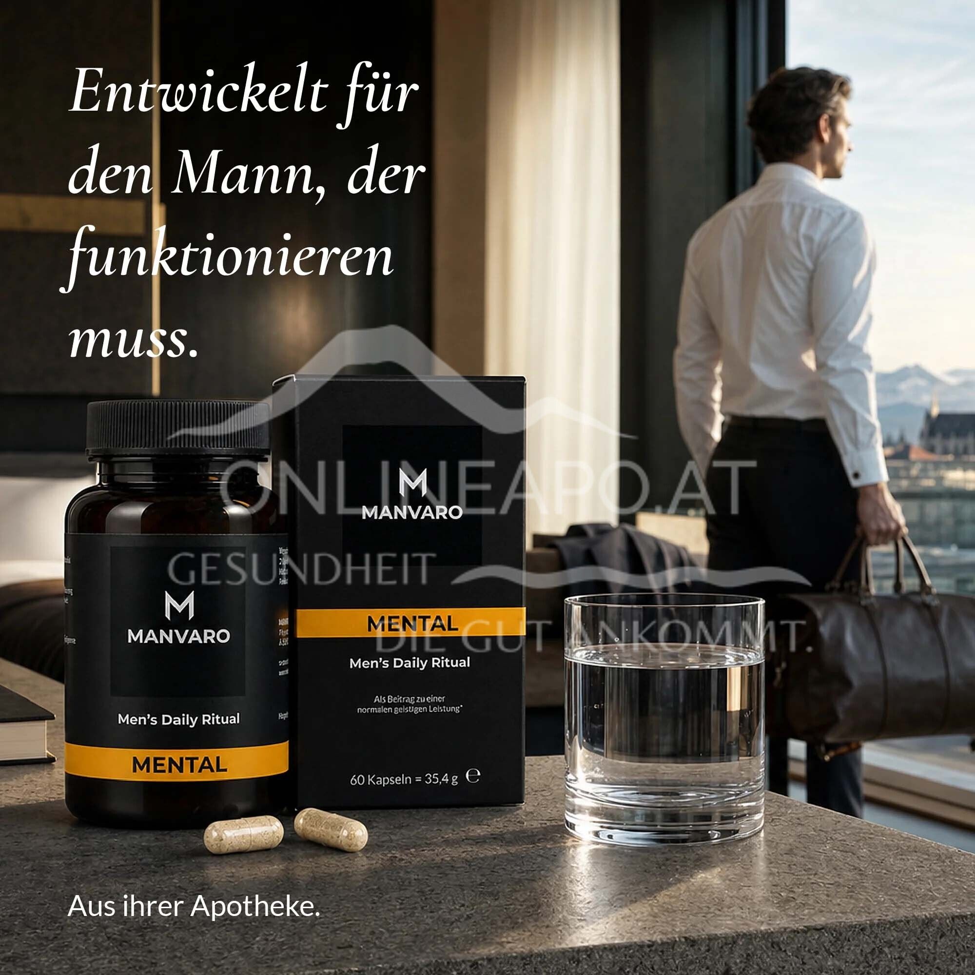 MANVARO® MENTAL Kapseln