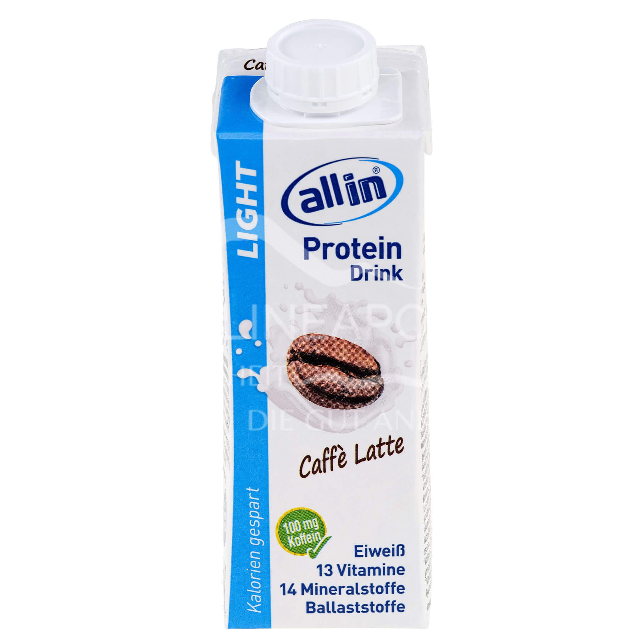 ll in® LIGHT Protein Drink Caffè Latte (14 x 250 ml)