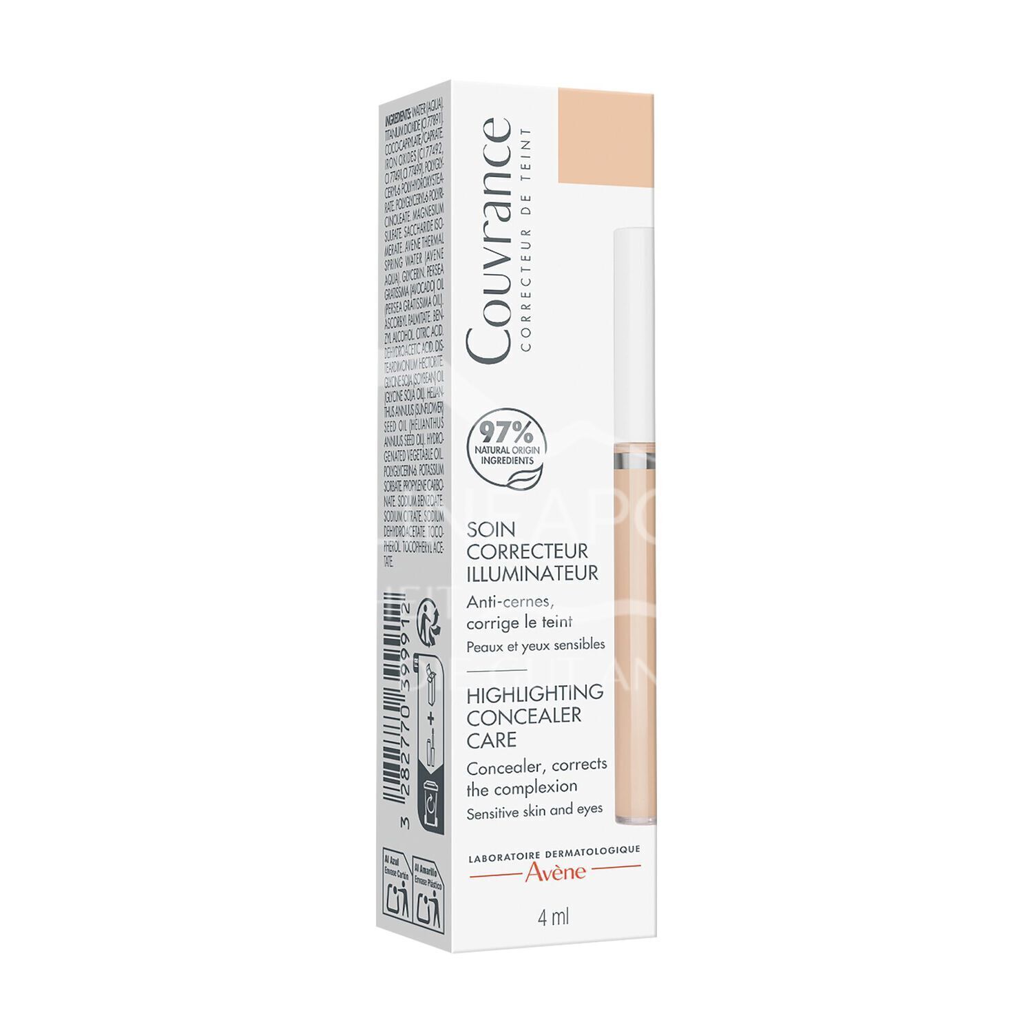 Avene Couvrance Korrigierender Pflege-Concealer